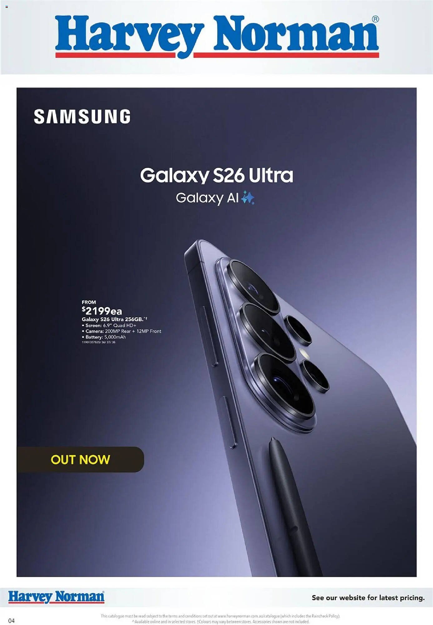 Harvey Norman catalogue (2026-03-10 - 2026-04-03) | 4