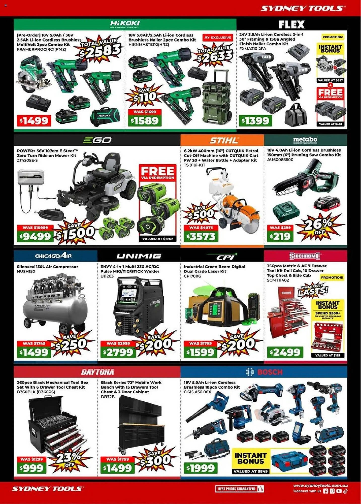 Sydney Tools catalogue (2026-05-03 - 2026-05-11) | 2