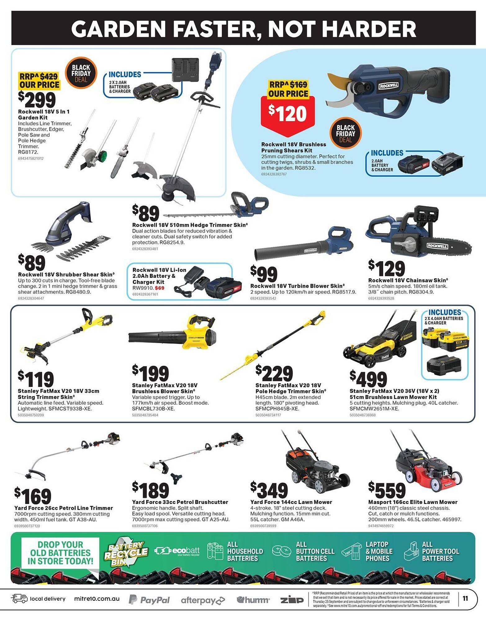 Mitre 10 catalogue (2025-11-05 - 2025-11-30) | 11
