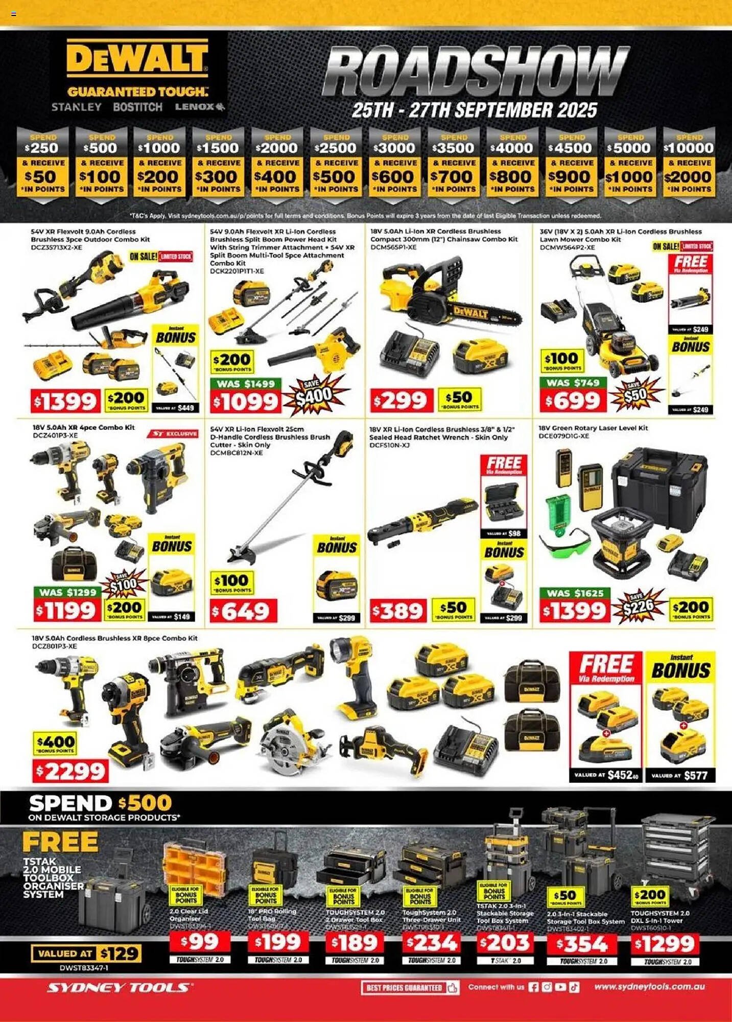 Sydney Tools catalogue (2025-09-25 - 2025-09-27) | 1