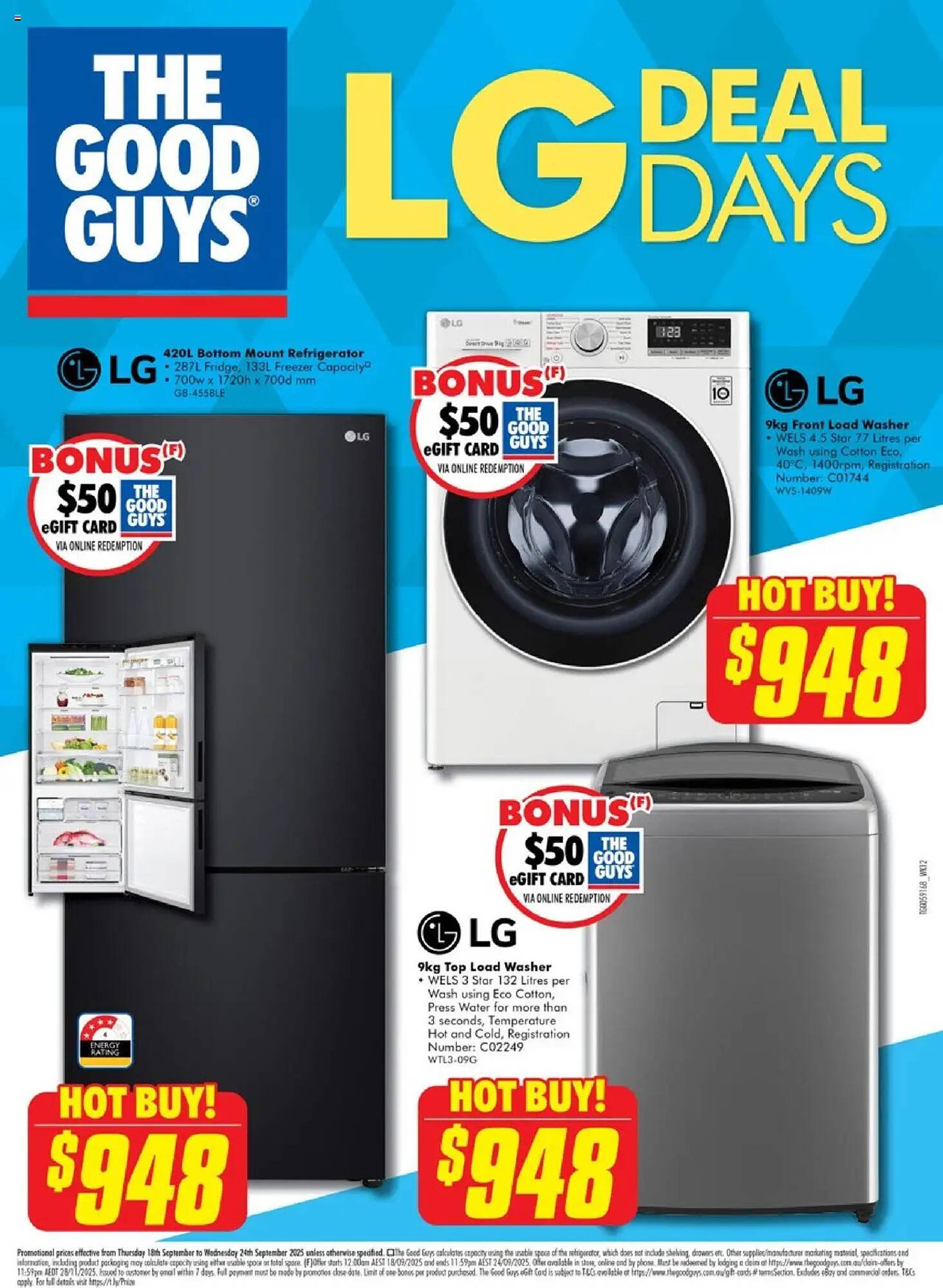 The Good Guys catalogue (2025-09-18 - 2025-09-24) | 1