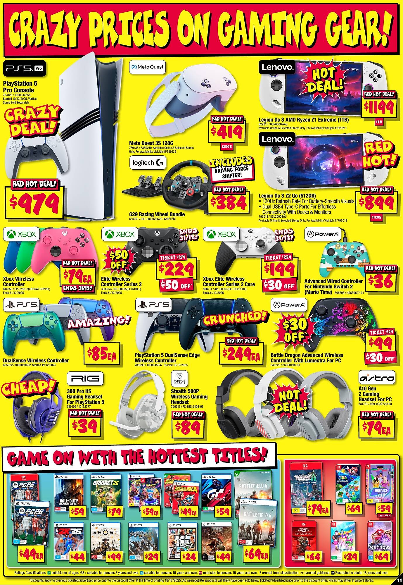 JB Hi-Fi catalogue (2025-12-26 - 2026-01-01) | 11
