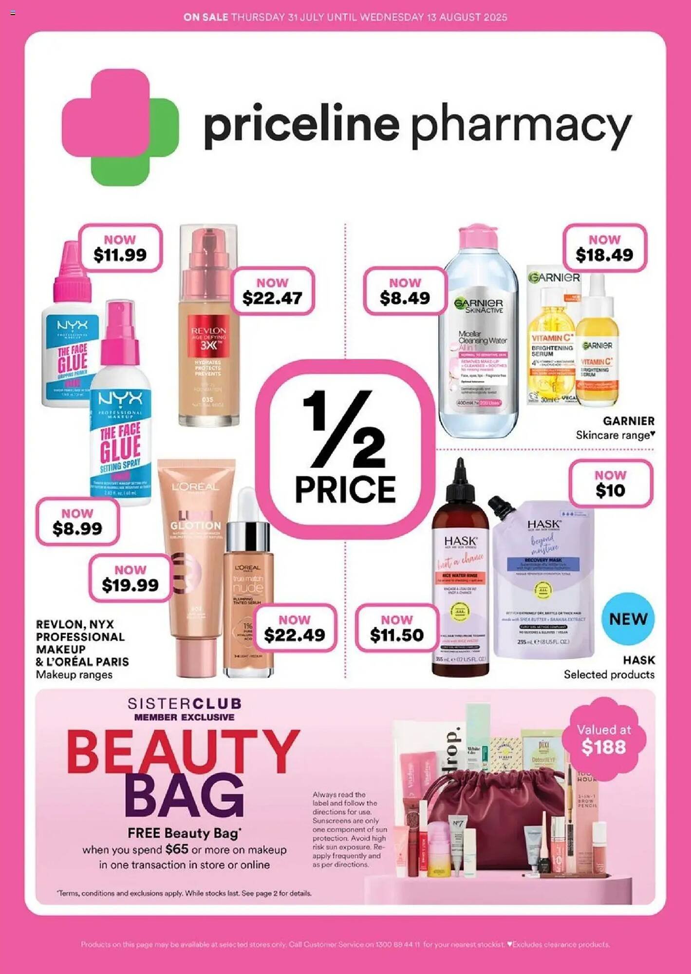 Priceline catalogue (2025-07-31 - 2025-08-13) | 1