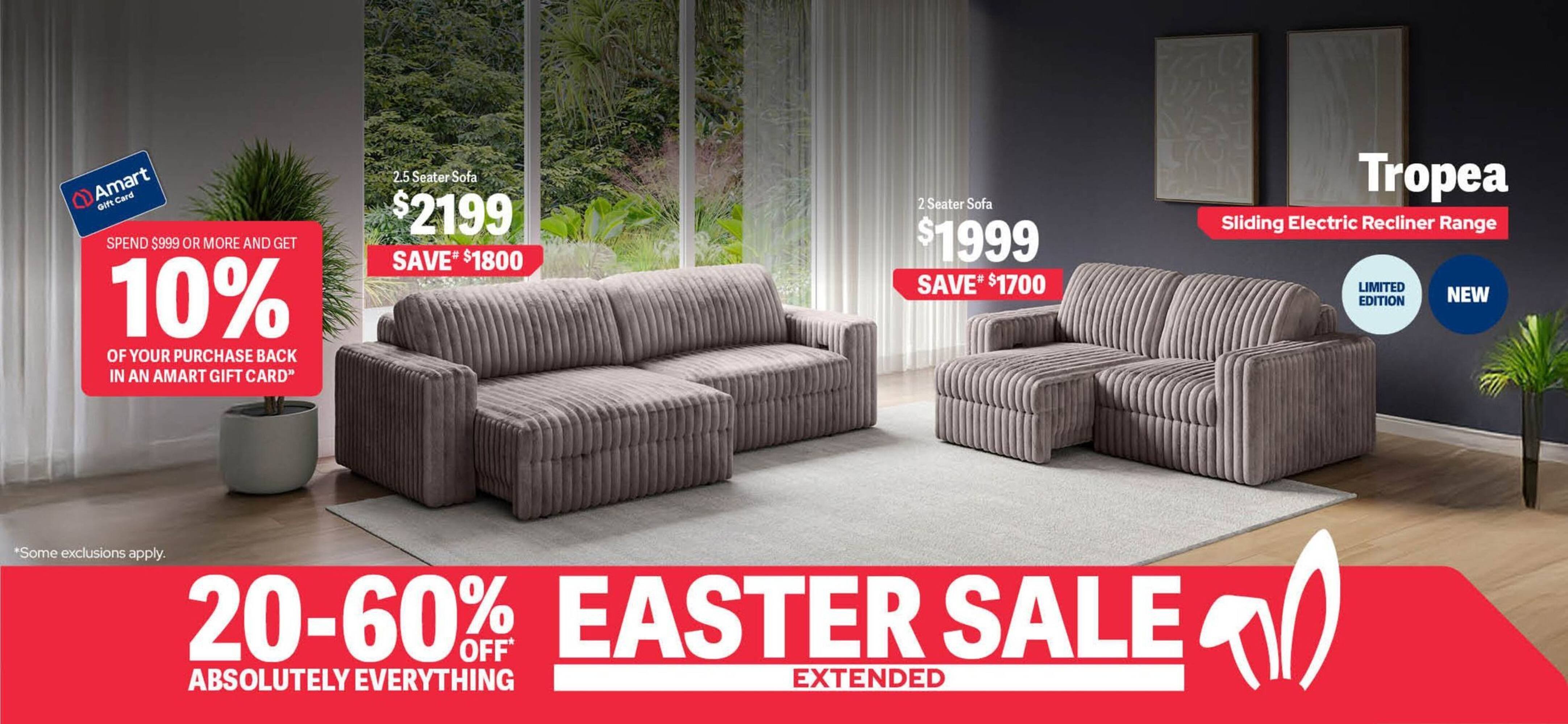 Amart Furniture catalogue (2026-04-07 - 2026-04-21) | 1