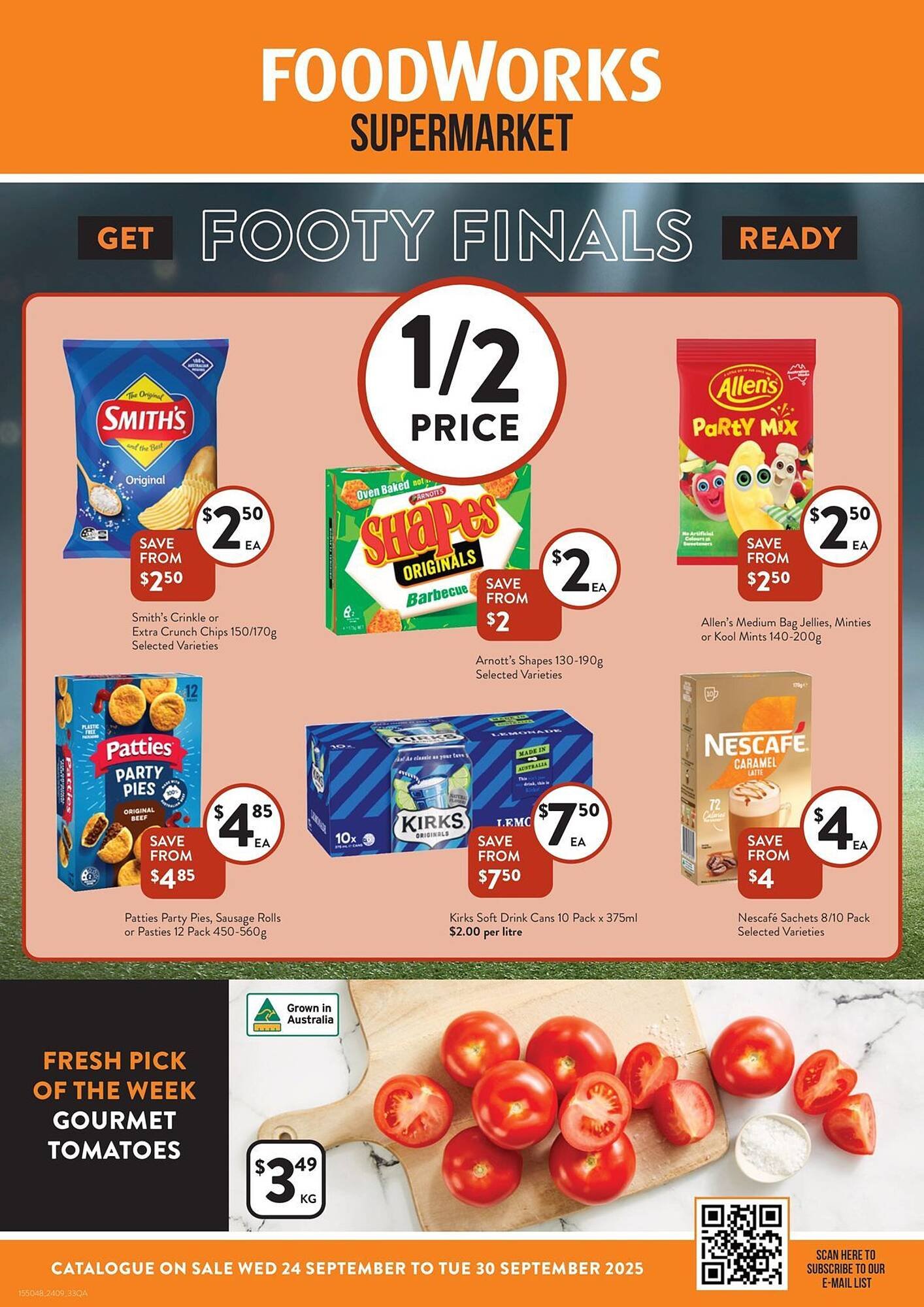 Foodworks catalogue (2025-09-24 - 2025-09-30) | 1