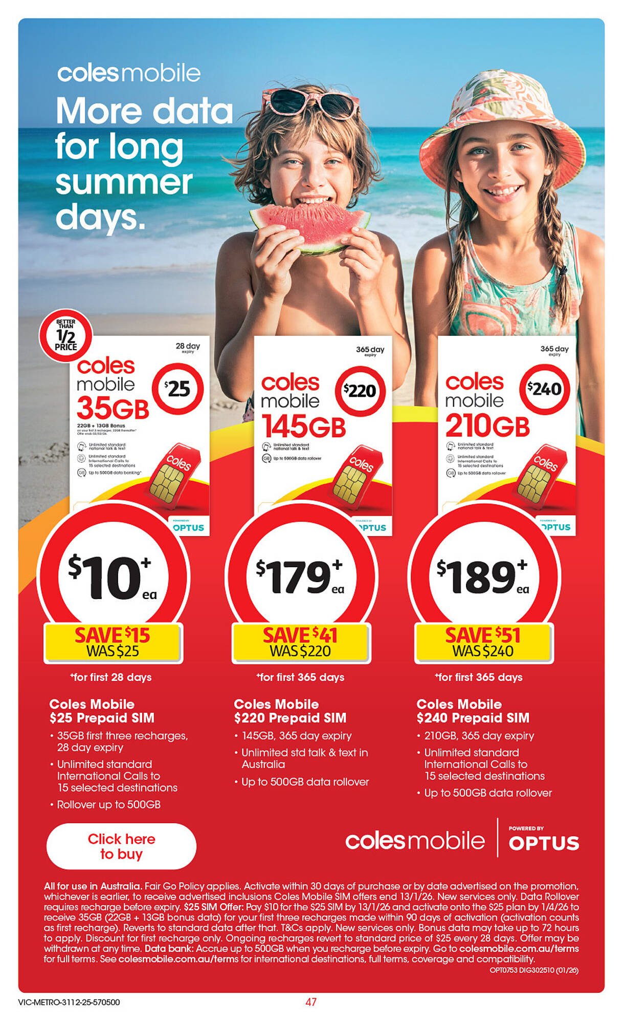 Coles catalogue (2025-12-31 - 2026-01-06) | 48