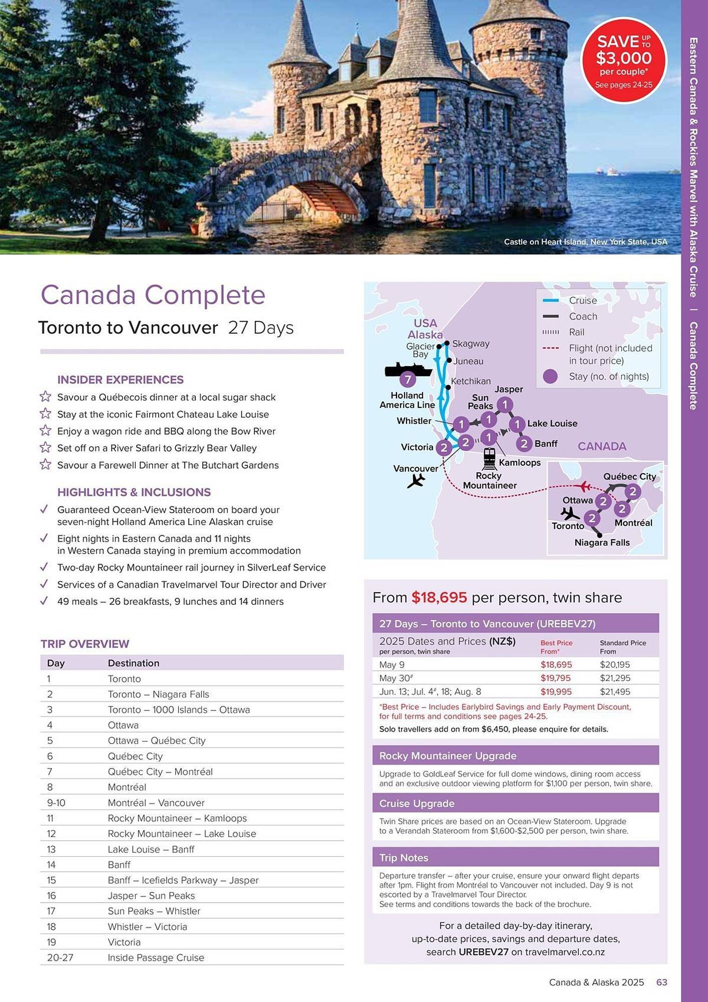 Flight Centre catalogue (2025-01-14 - 2025-12-31)