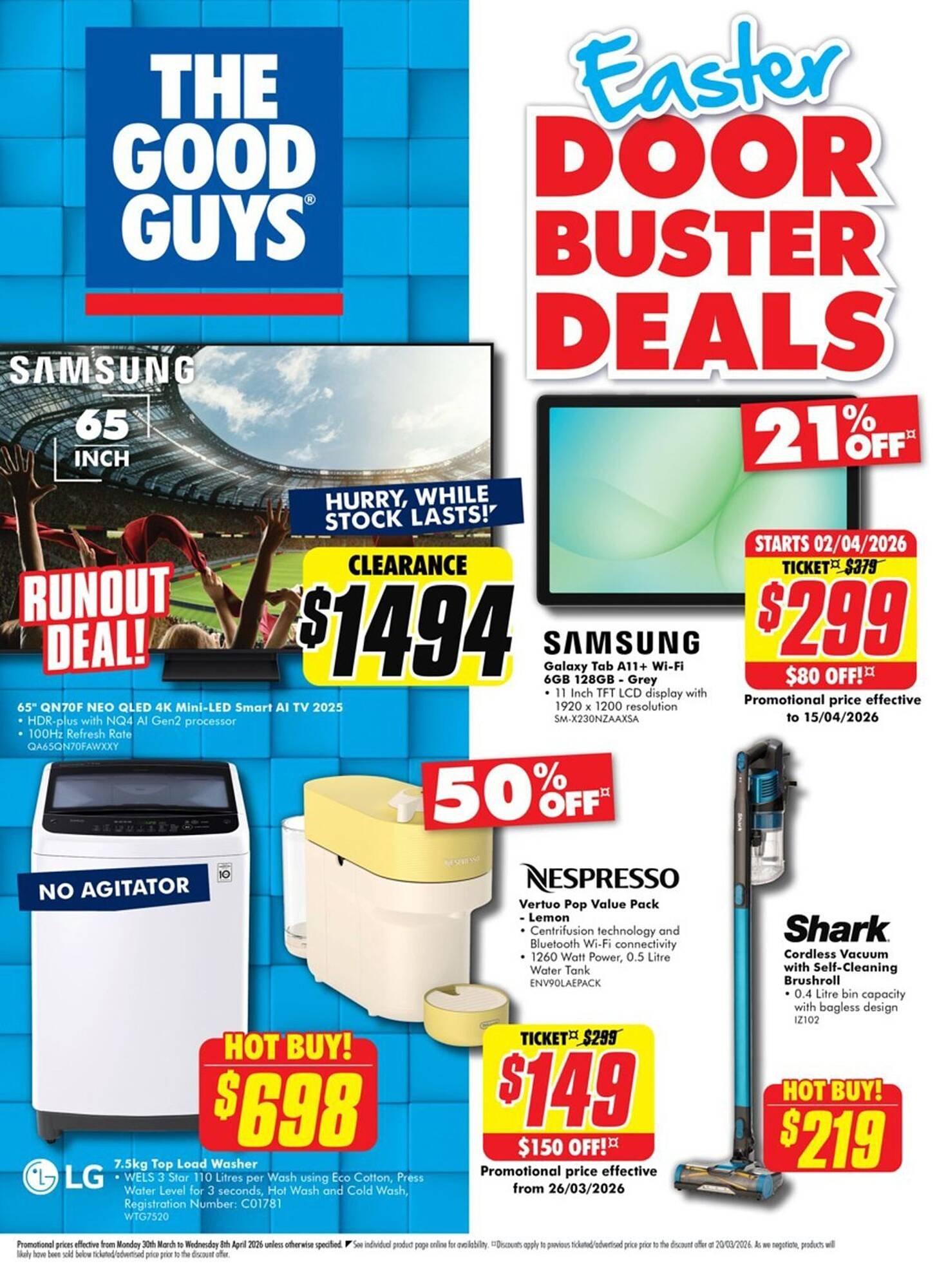 The Good Guys catalogue (2026-03-30 - 2026-04-08) | 1