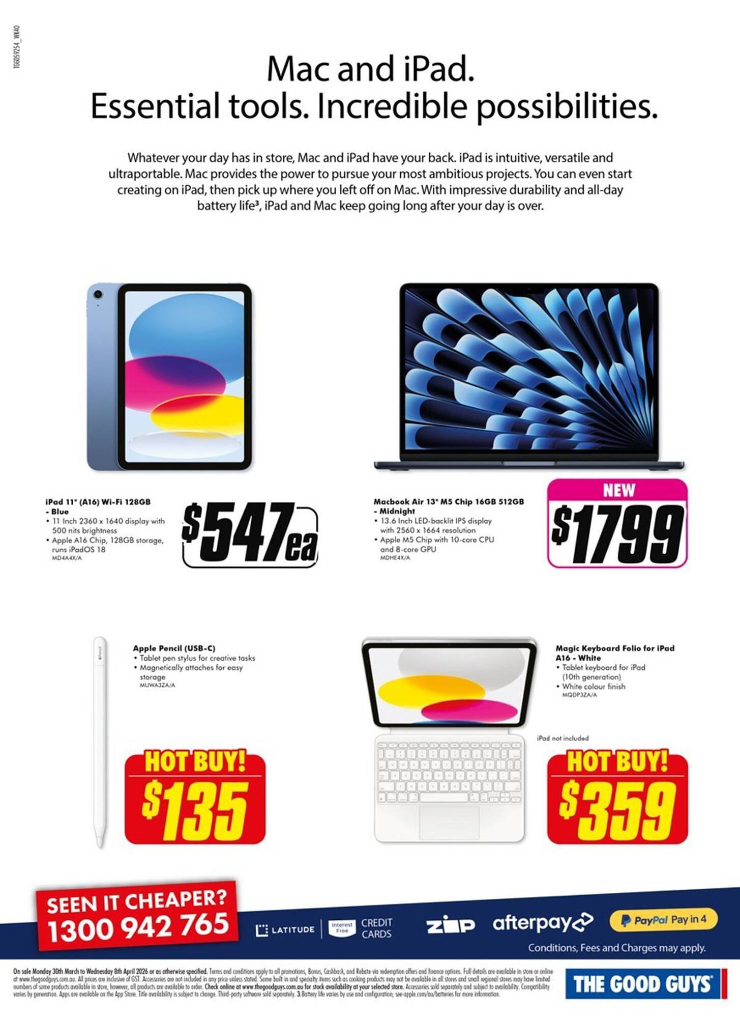 The Good Guys catalogue (2026-03-30 - 2026-04-08) | 30