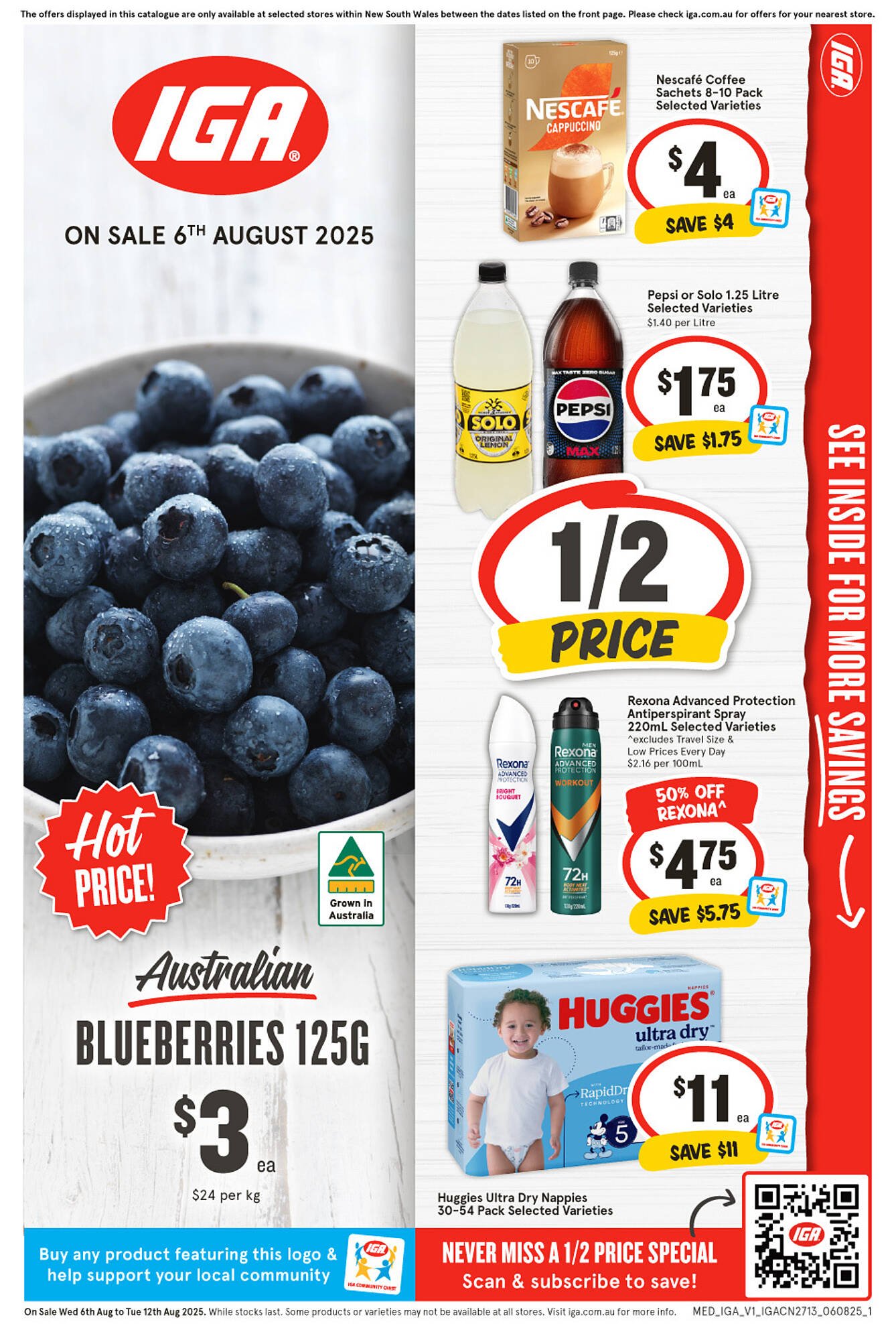 IGA catalogue (2025-08-06 - 2025-08-12) | 1