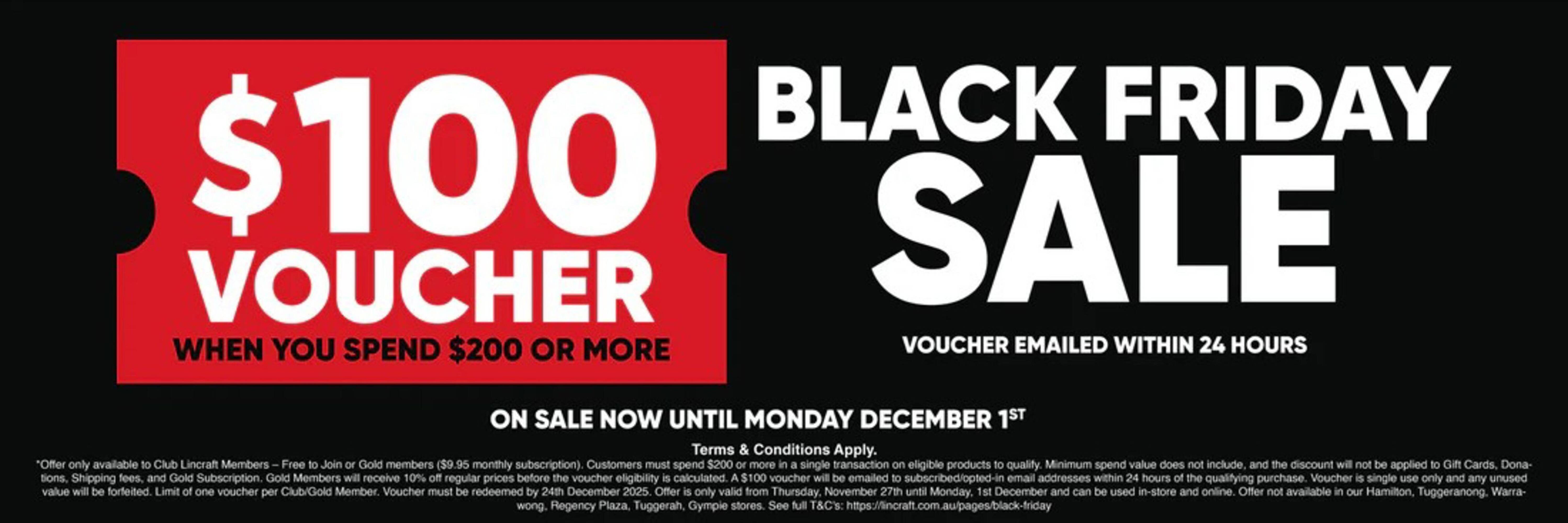 Lincraft catalogue (2025-11-27 - 2025-12-01) | 1