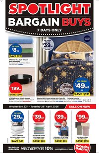 Spotlight catalogue (2026-04-22 - 2026-04-28)