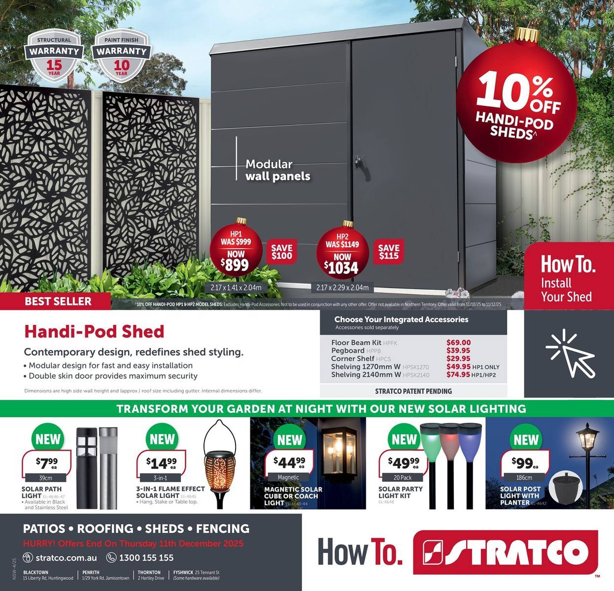 Stratco catalogue (2025-10-31 - 2025-12-11) | 12