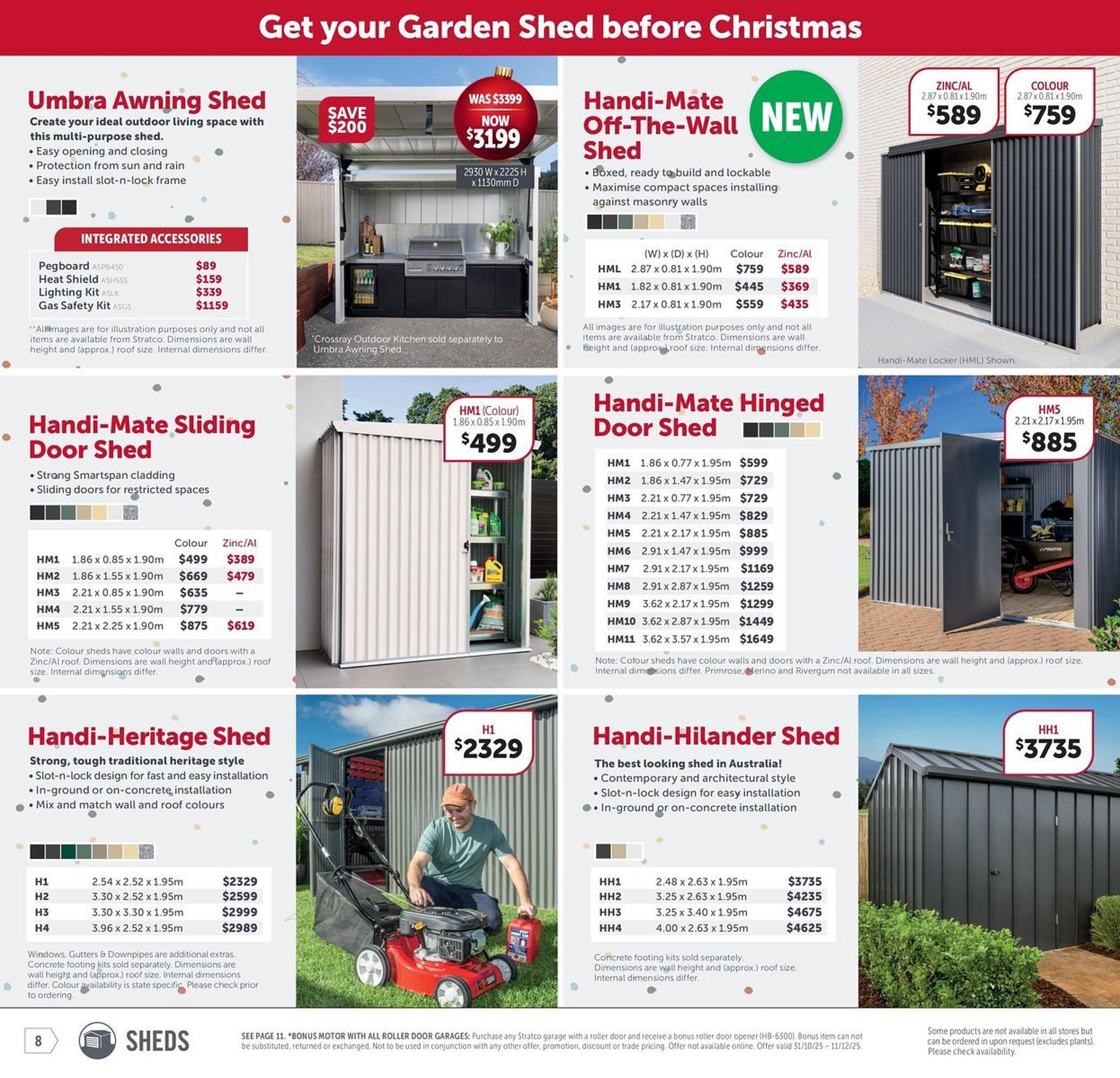 Stratco catalogue (2025-10-31 - 2025-12-11) | 8