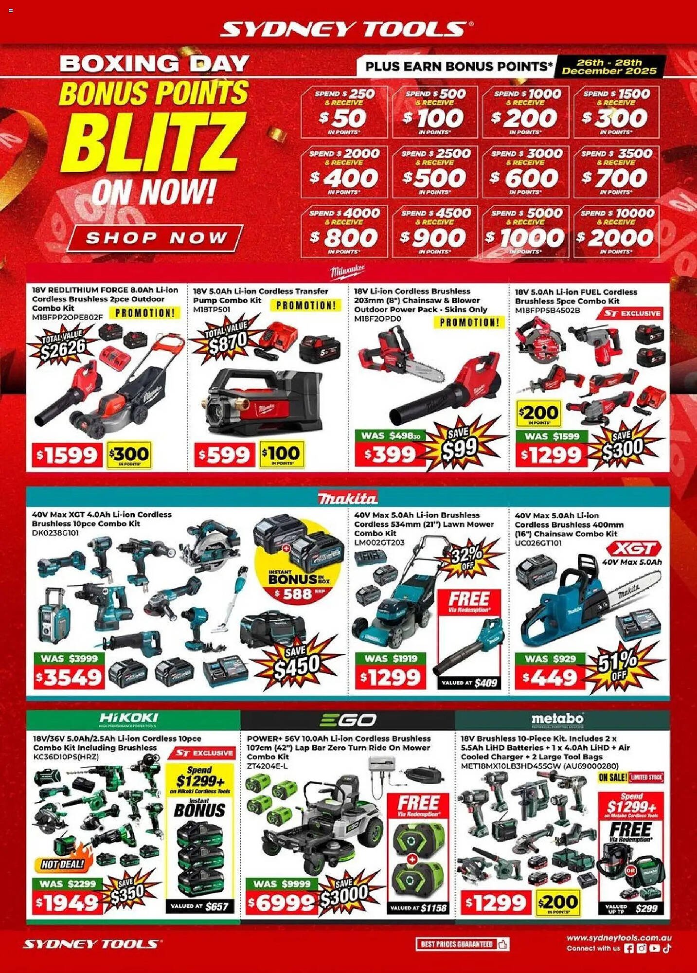 Sydney Tools catalogue (2025-12-26 - 2025-12-28) | 1