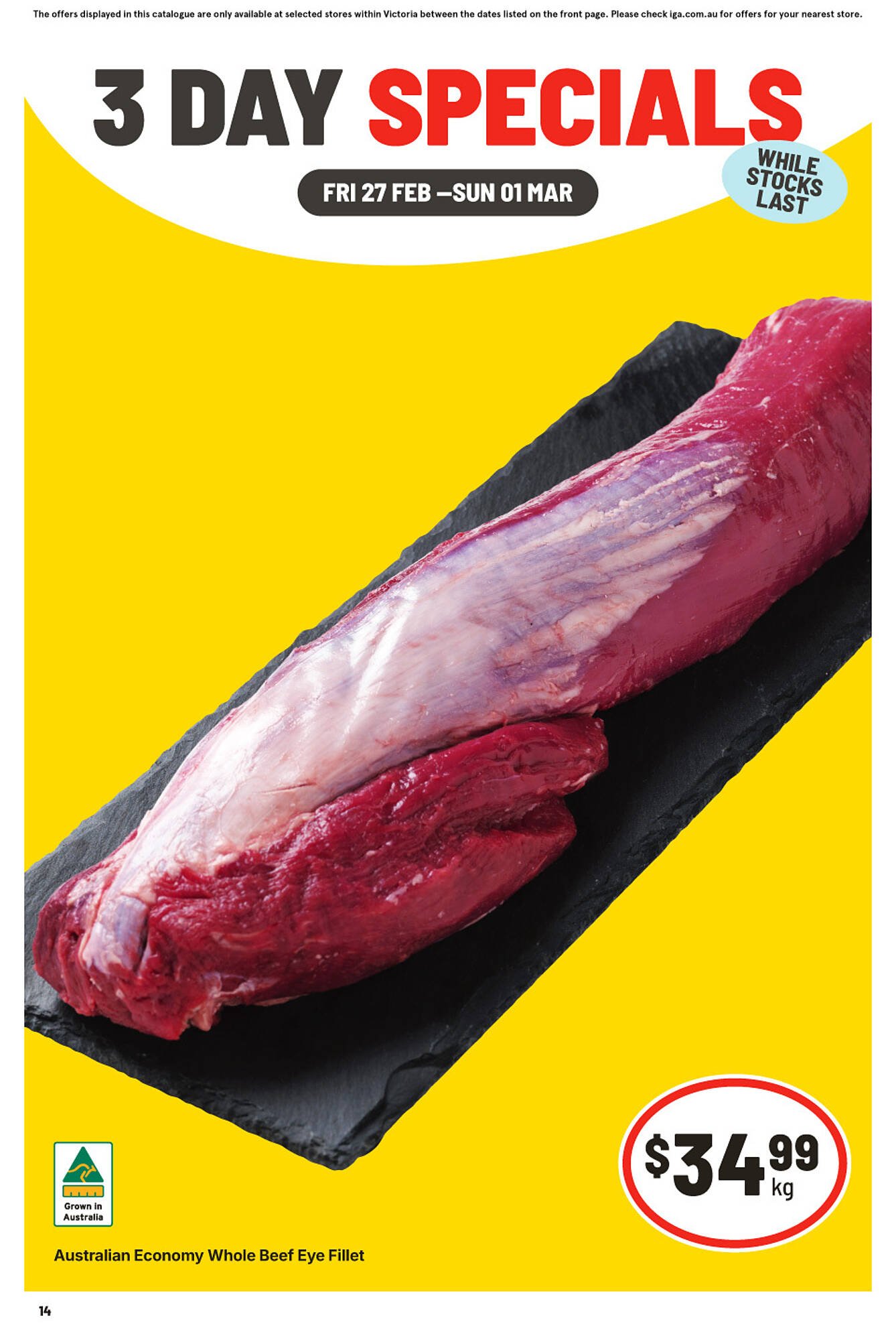 IGA catalogue (2026-02-27 - 2026-03-01) | 1