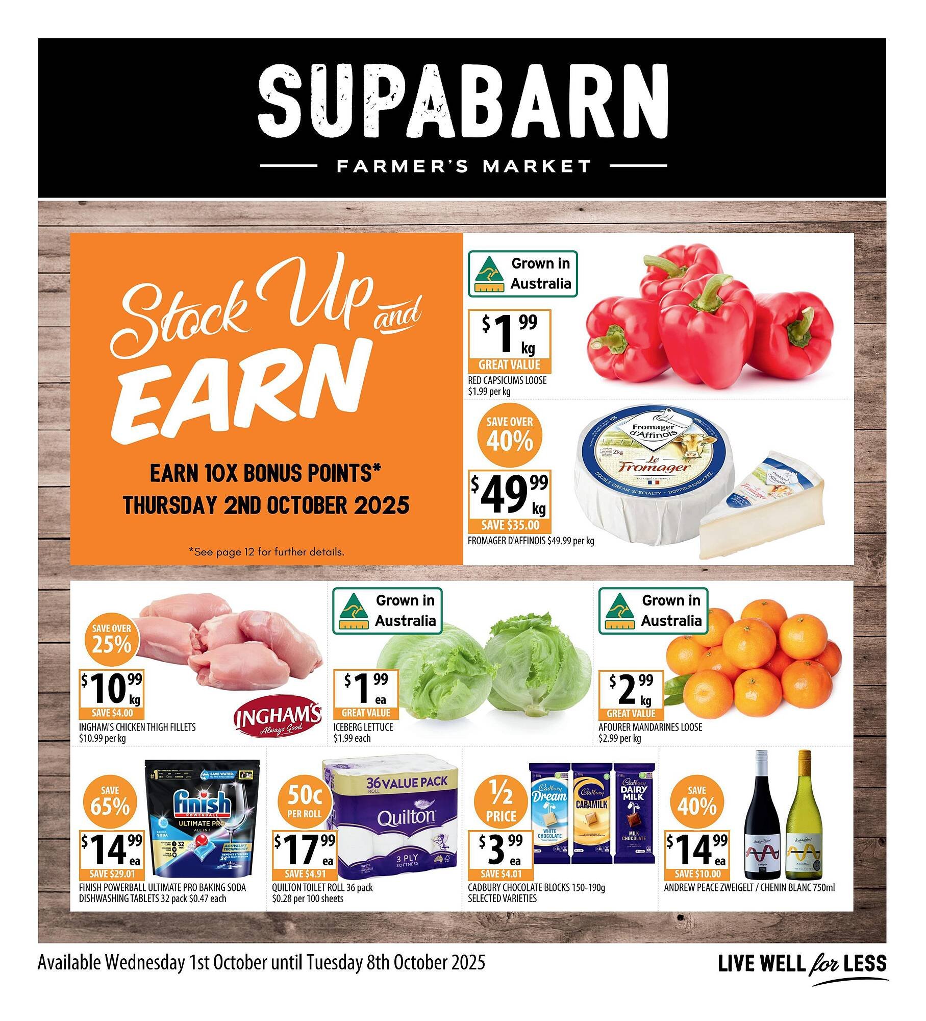Supabarn catalogue (2025-10-01 - 2025-10-08) | 1