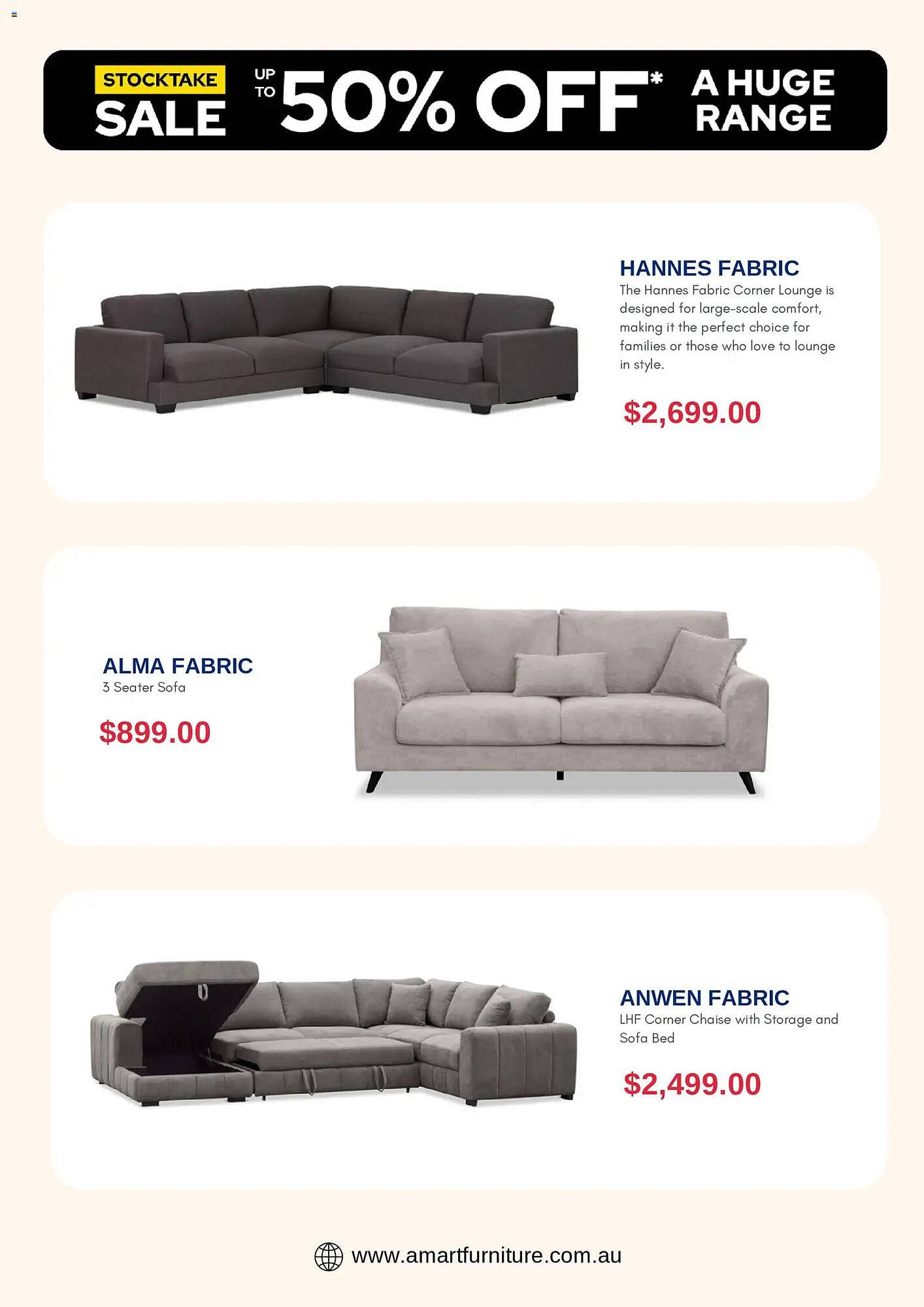 Amart Furniture catalogue (2026-01-29 - 2026-02-06)