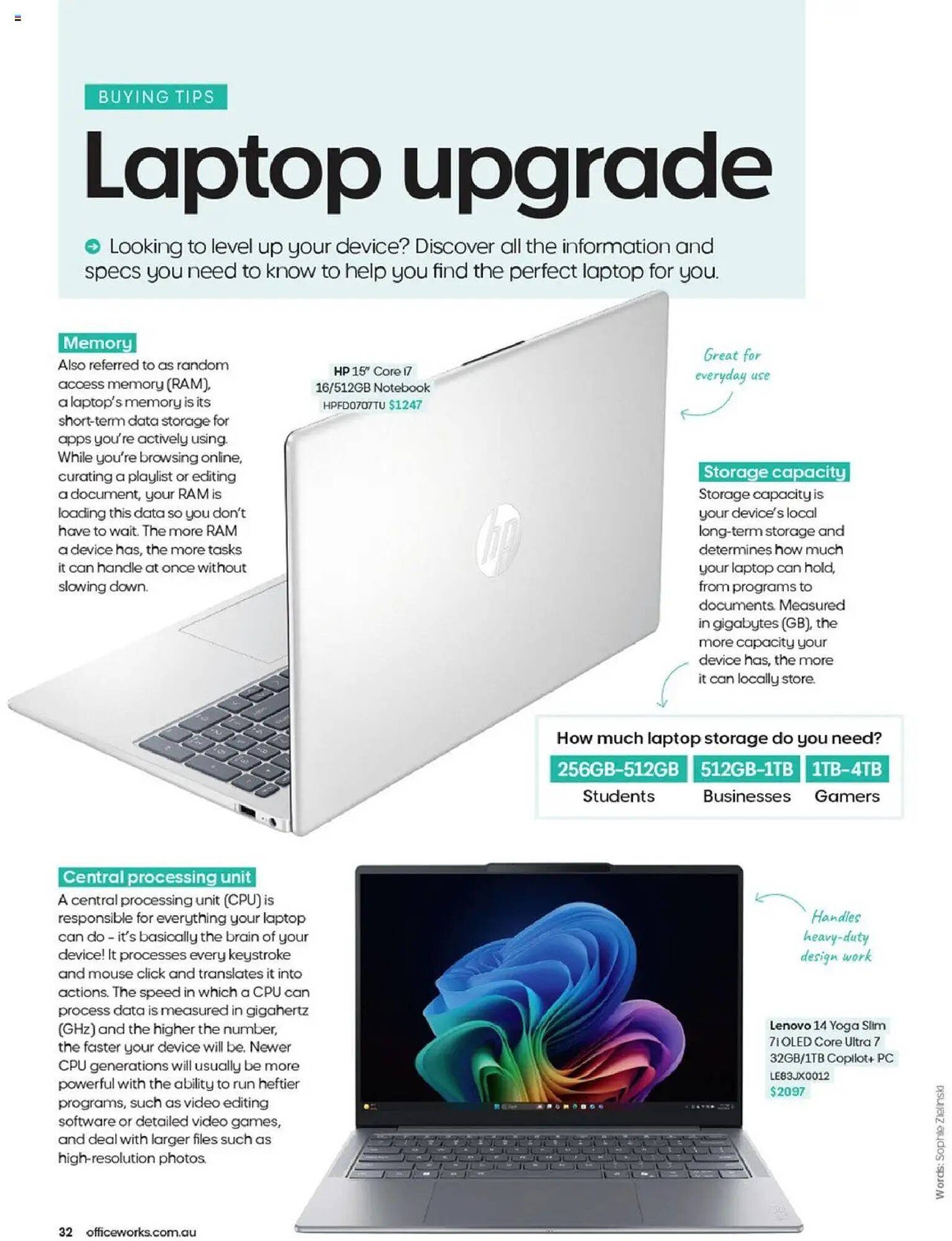 Officeworks catalogue (2025-10-12 - 2026-01-30) | 32