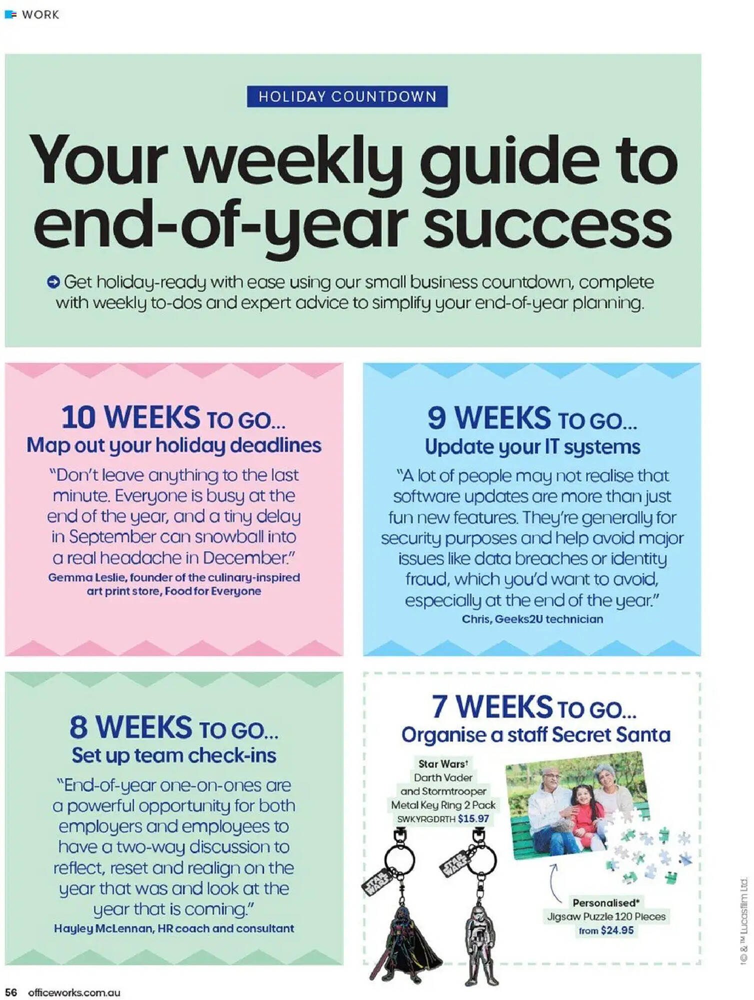 Officeworks catalogue (2025-10-12 - 2026-01-30) | 56