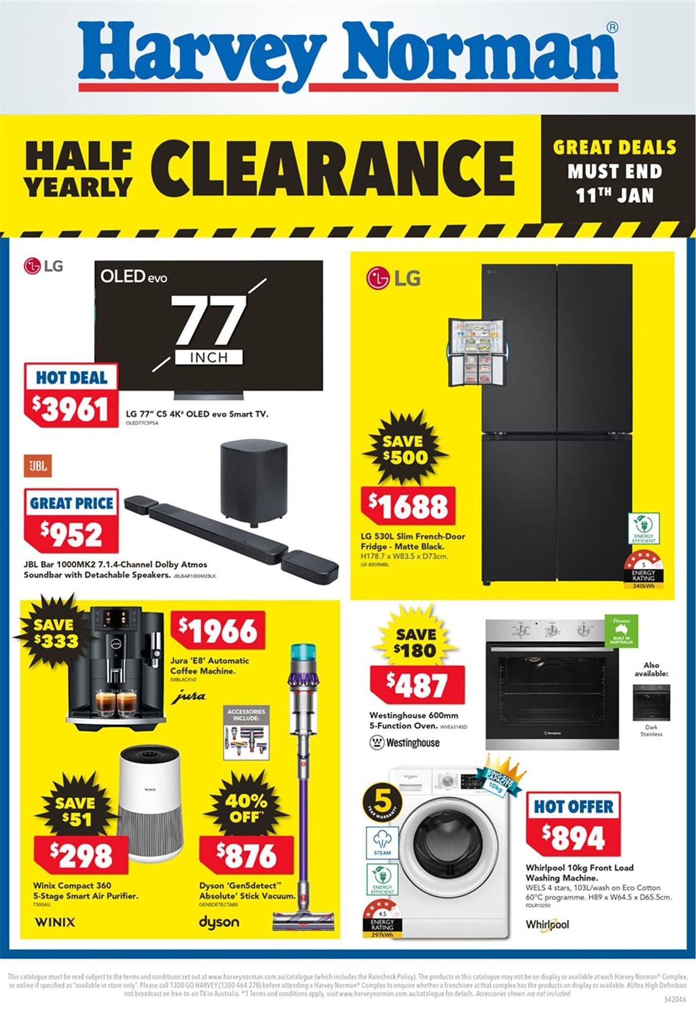 Harvey Norman catalogue (2026-01-01 - 2026-01-11) | 1