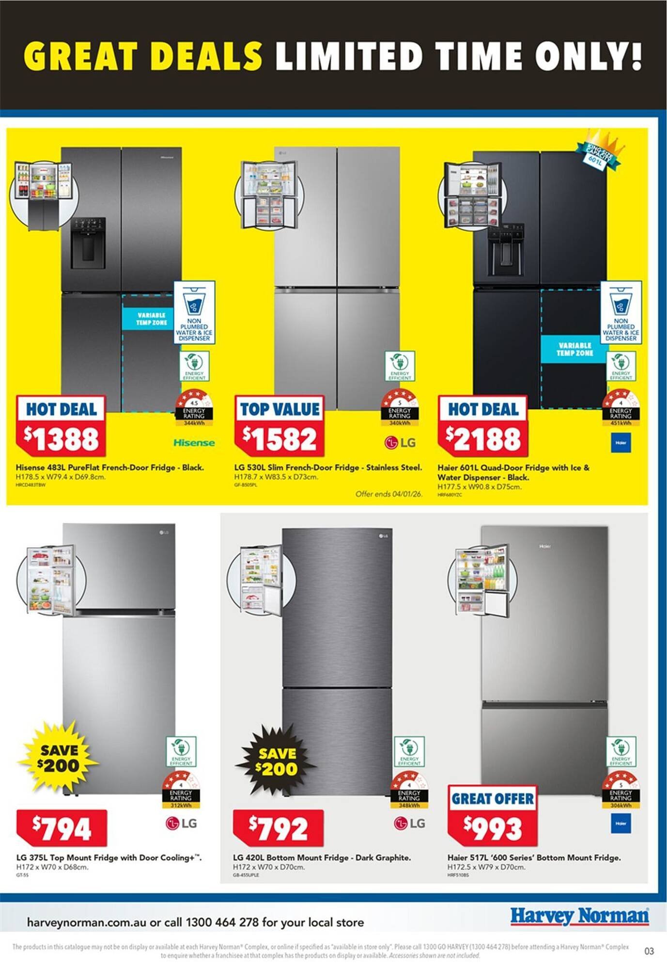Harvey Norman catalogue (2026-01-01 - 2026-01-11) | 3