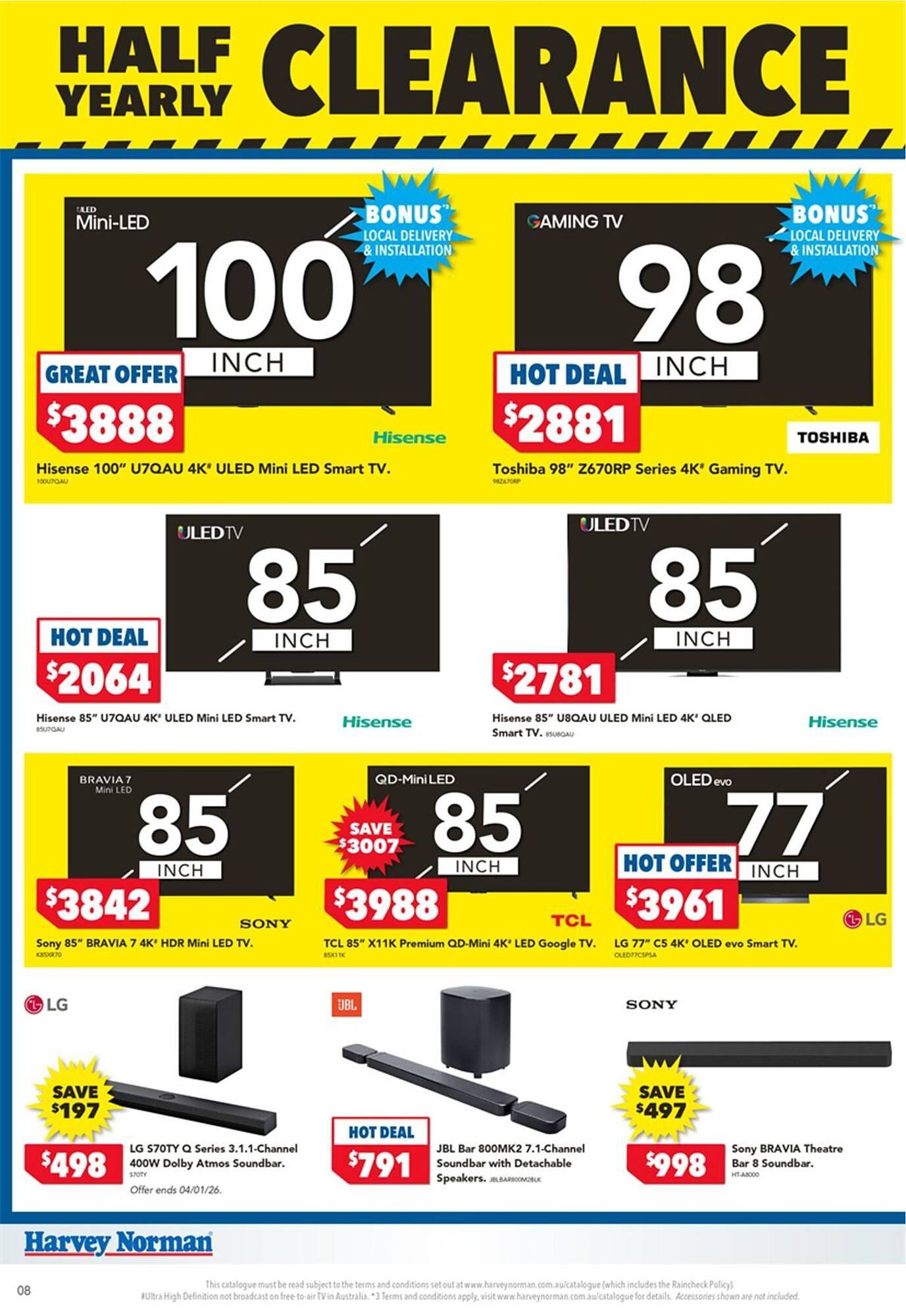 Harvey Norman catalogue (2026-01-01 - 2026-01-11) | 8