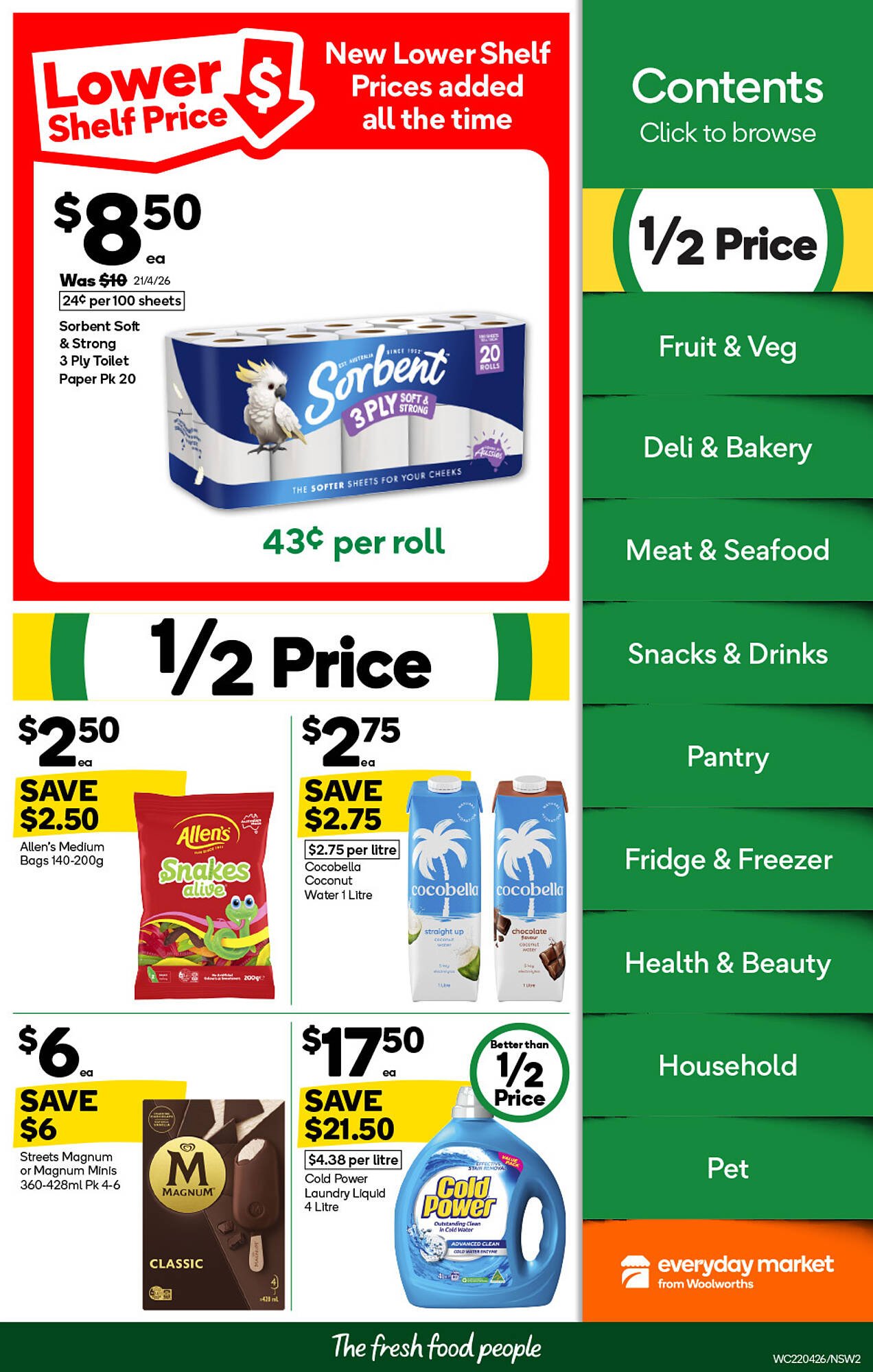 Woolworths catalogue (2026-04-22 - 2026-04-28) | 2