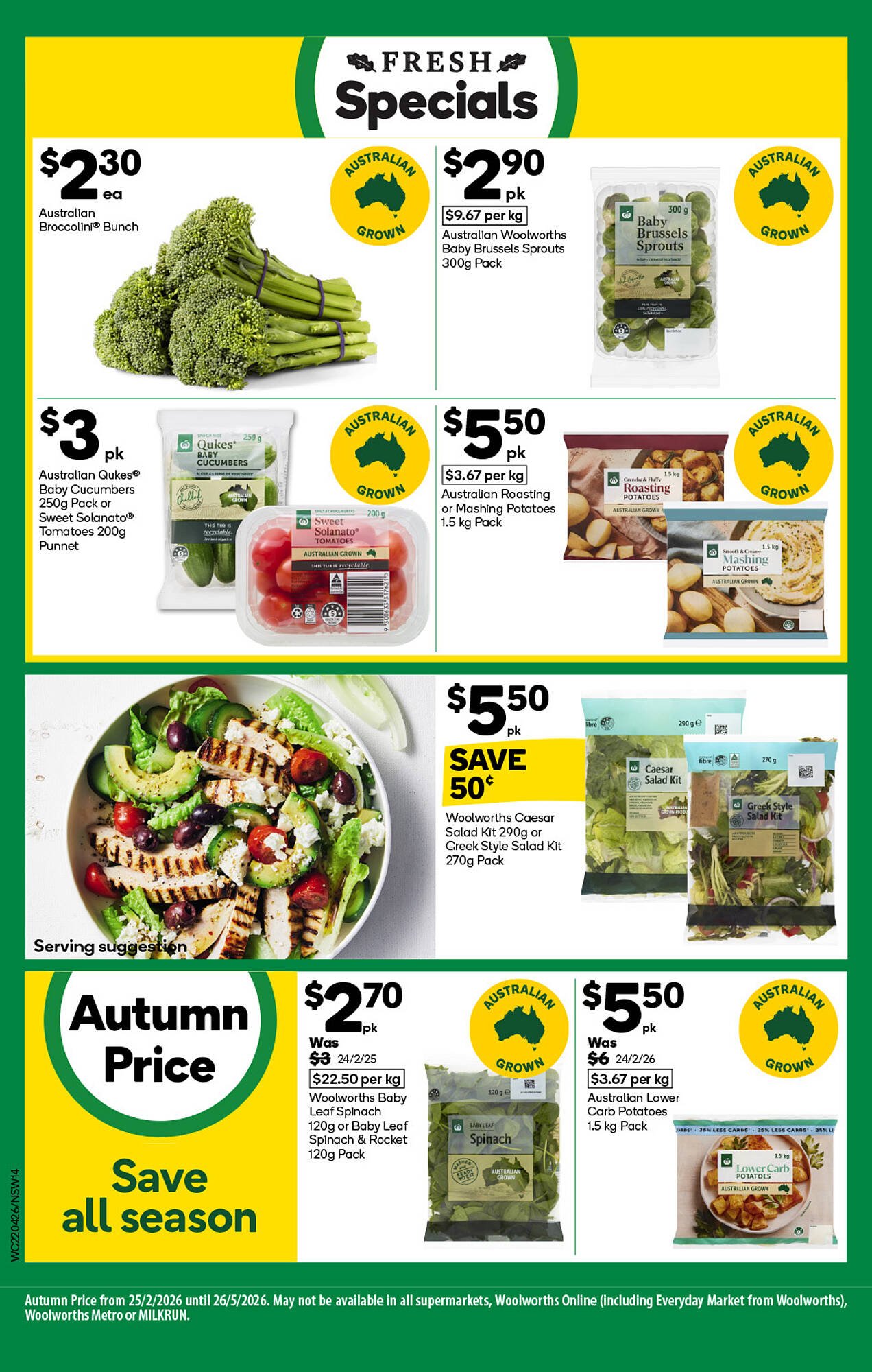 Woolworths catalogue (2026-04-22 - 2026-04-28) | 14
