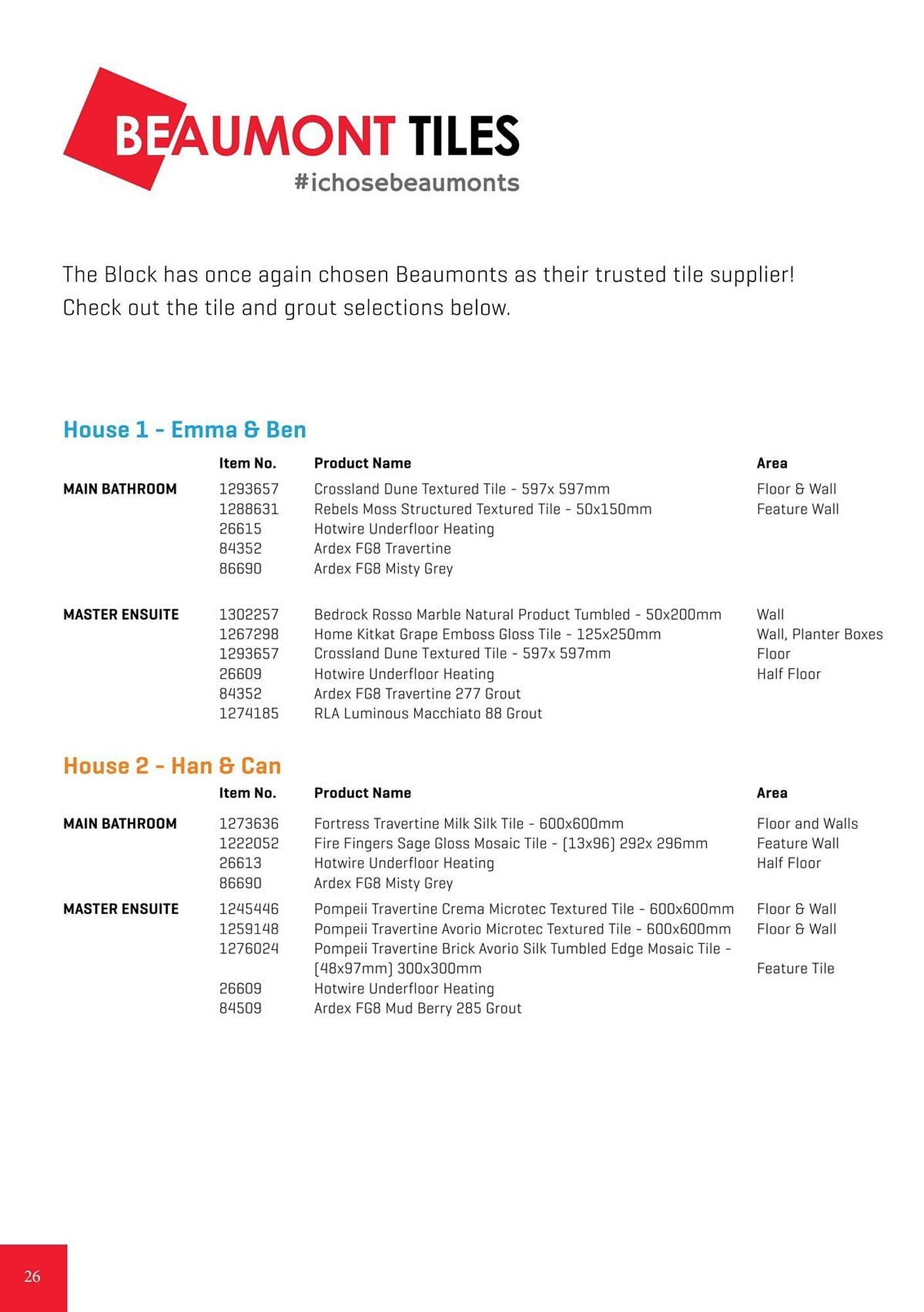 Beaumont Tiles catalogue (2025-08-25 - 2025-12-31) | 26