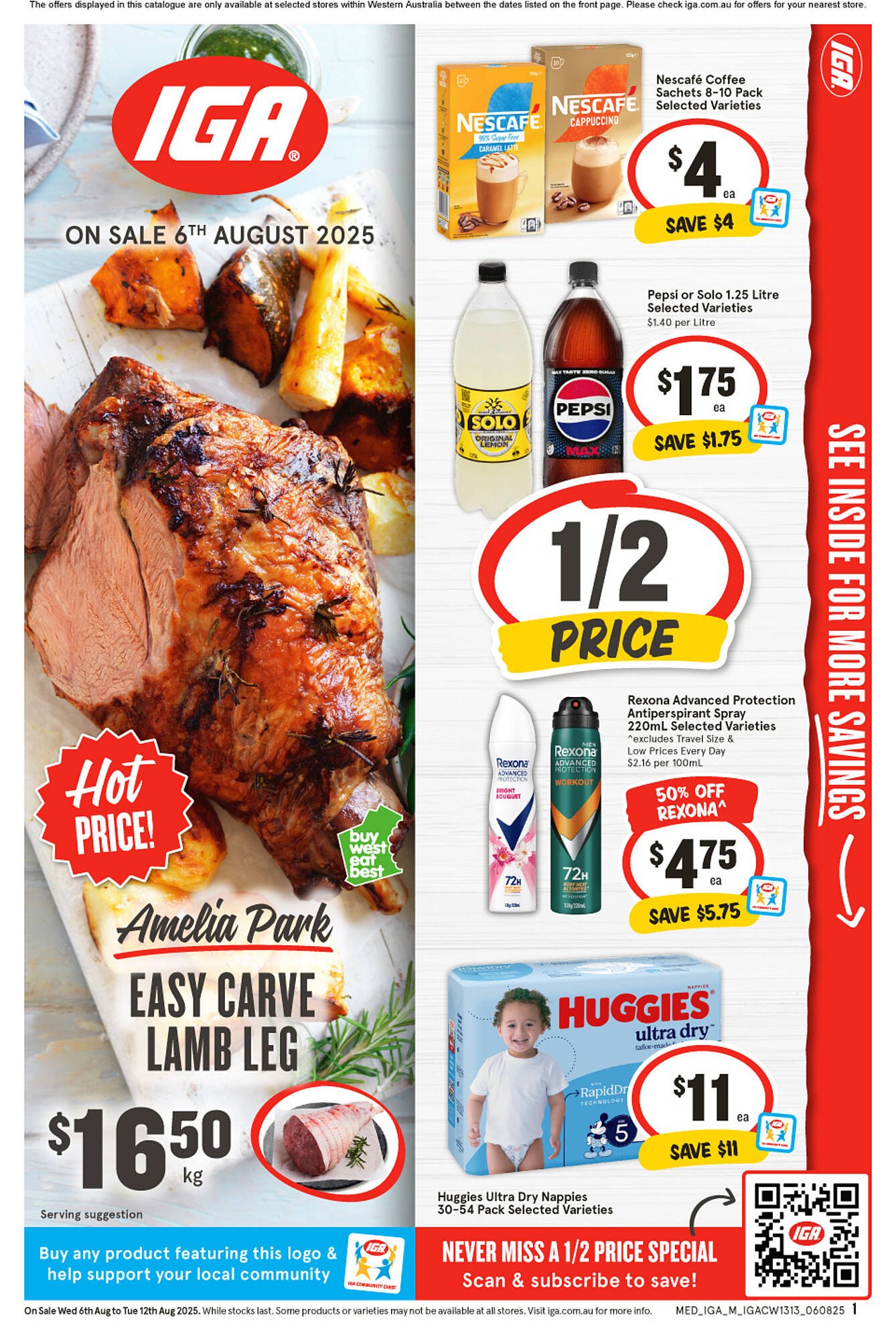 IGA catalogue (2025-08-06 - 2025-08-12) | 1