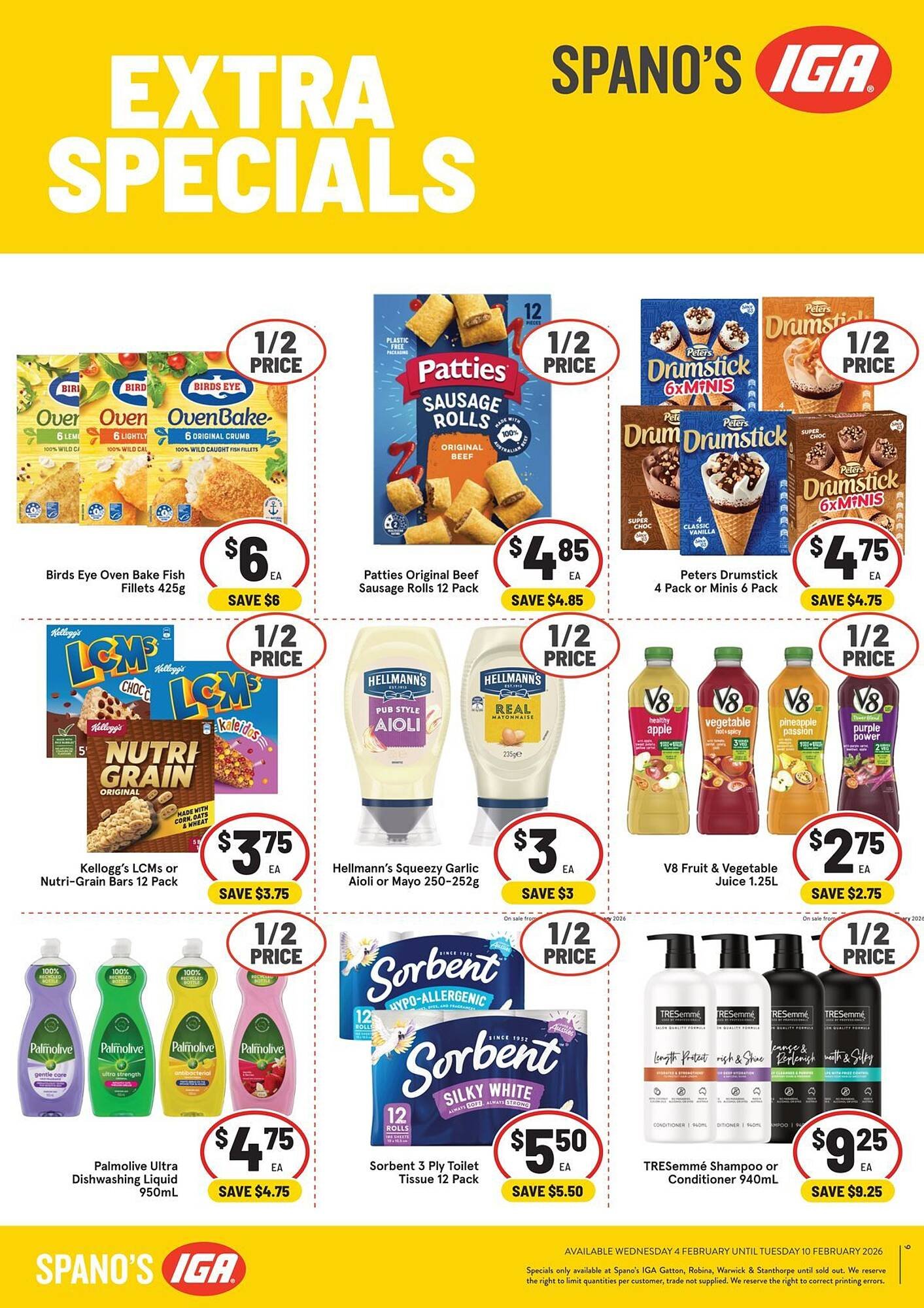 IGA catalogue (2026-02-04 - 2026-02-10)