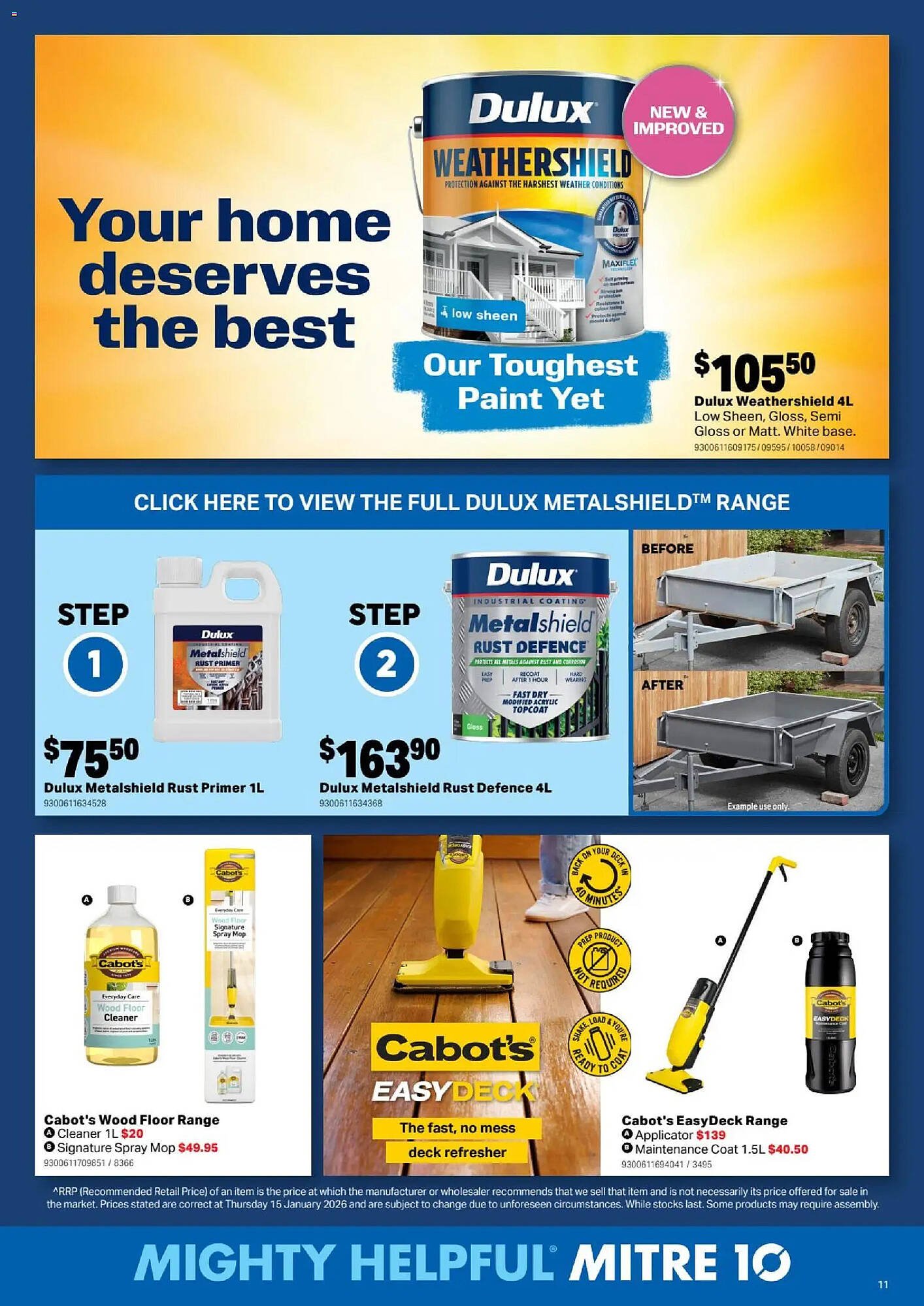 Mitre 10 catalogue (2026-02-24 - 2026-03-15) | 11