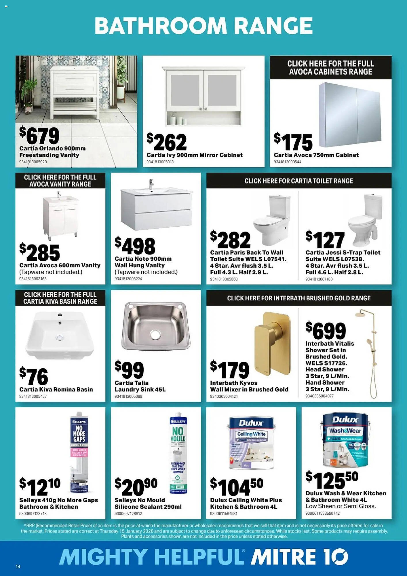 Mitre 10 catalogue (2026-02-24 - 2026-03-15) | 14