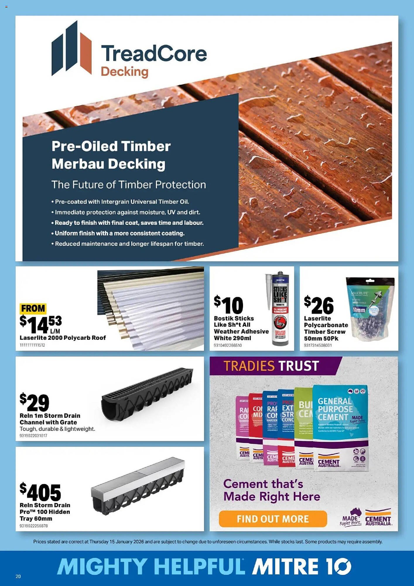 Mitre 10 catalogue (2026-02-24 - 2026-03-15) | 20