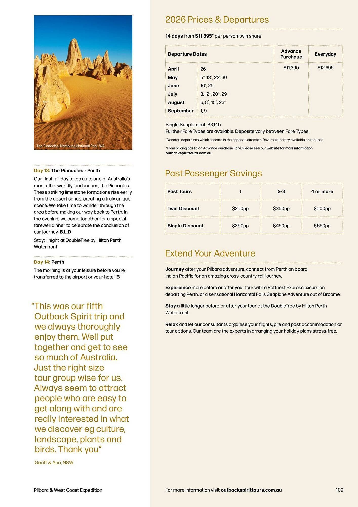 Flight Centre catalogue (2026-01-01 - 2026-12-31)