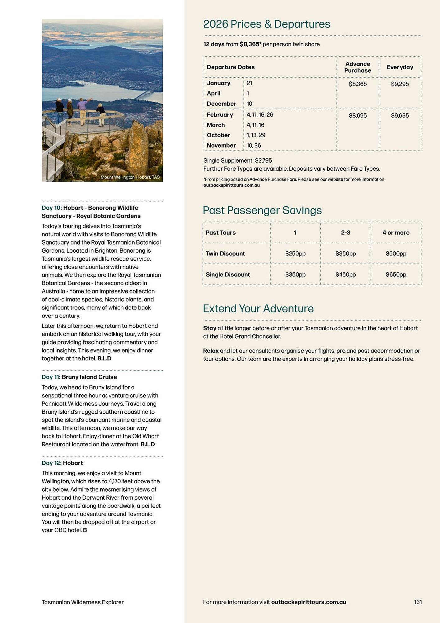 Flight Centre catalogue (2026-01-01 - 2026-12-31)
