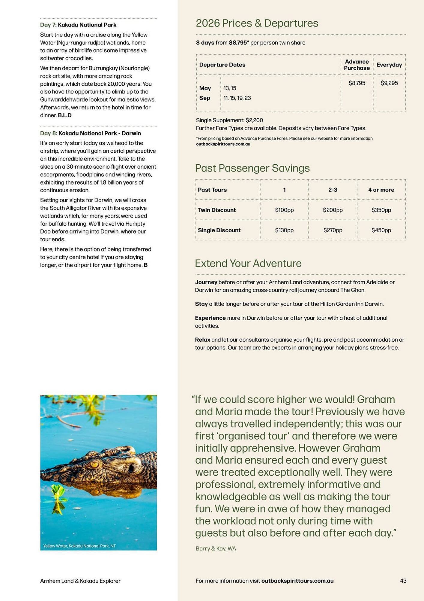 Flight Centre catalogue (2026-01-01 - 2026-12-31)