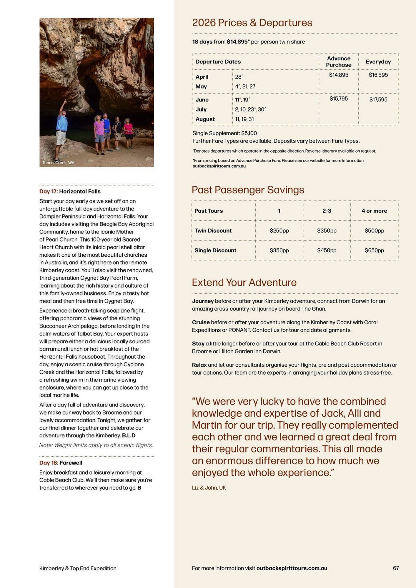 Flight Centre catalogue (2026-01-01 - 2026-12-31)