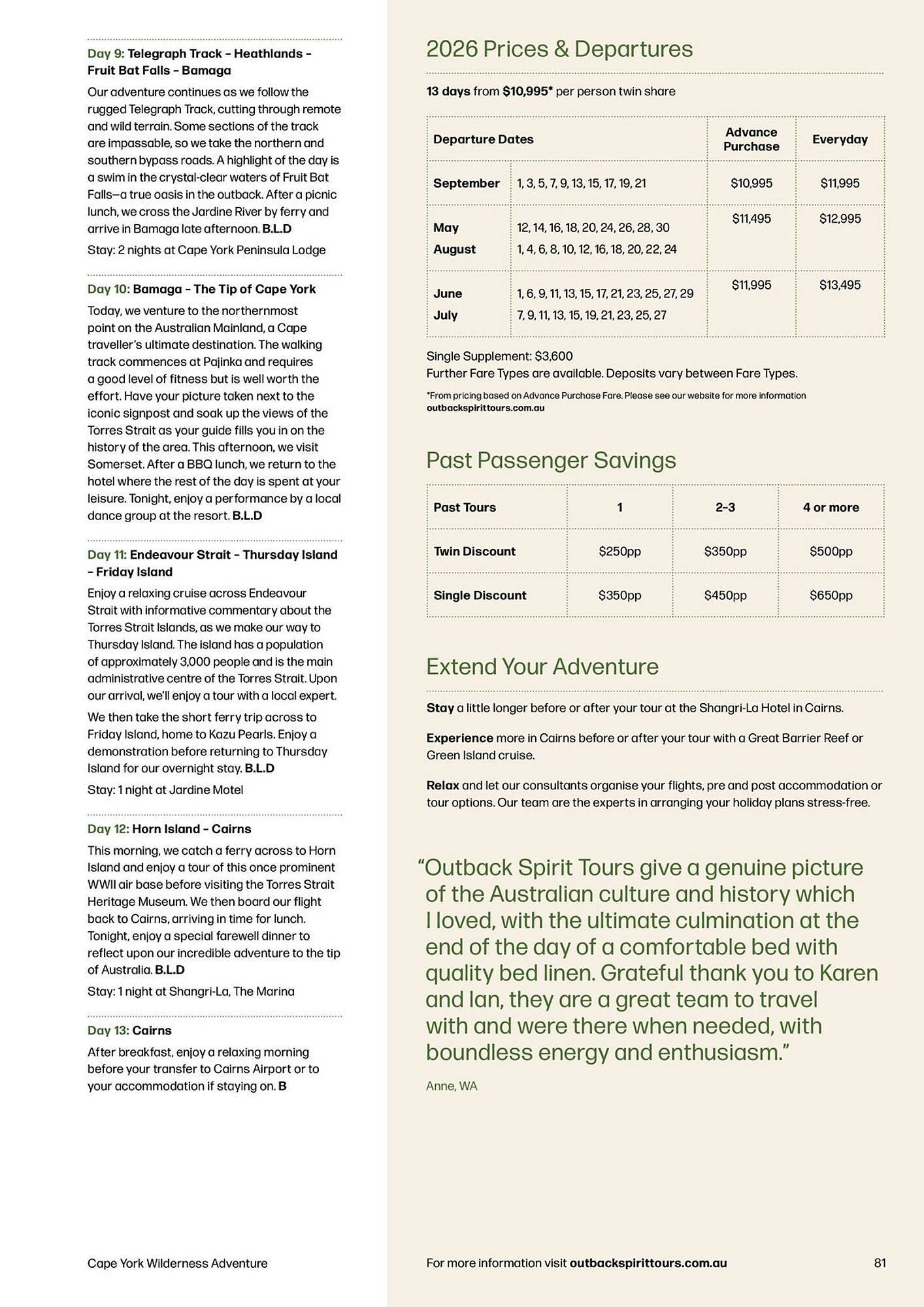 Flight Centre catalogue (2026-01-01 - 2026-12-31)