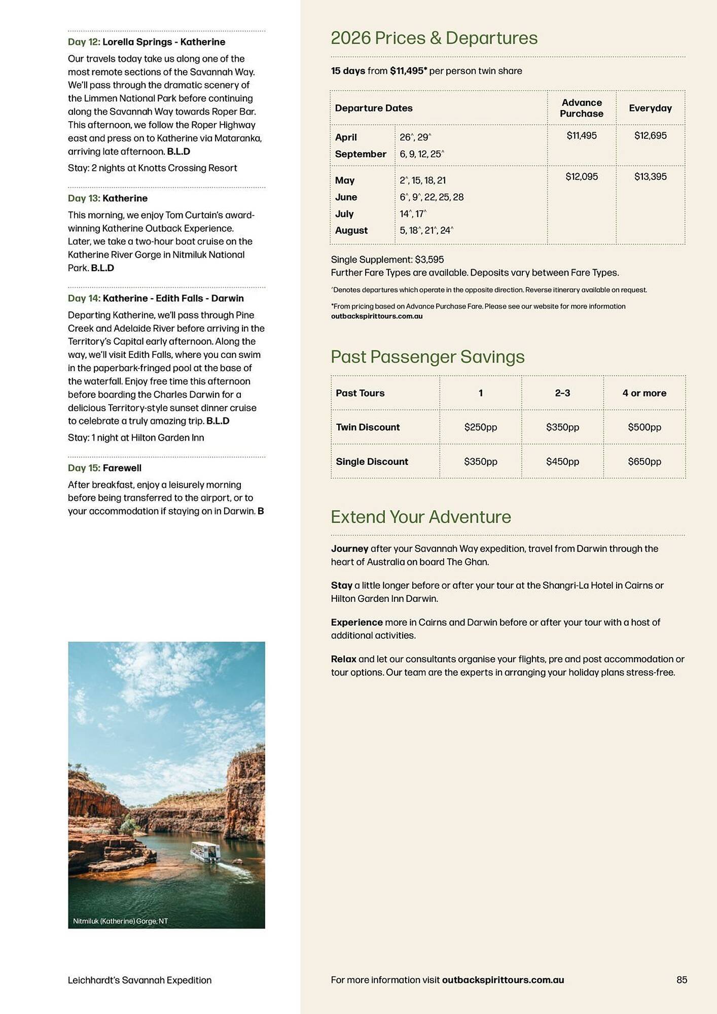 Flight Centre catalogue (2026-01-01 - 2026-12-31)