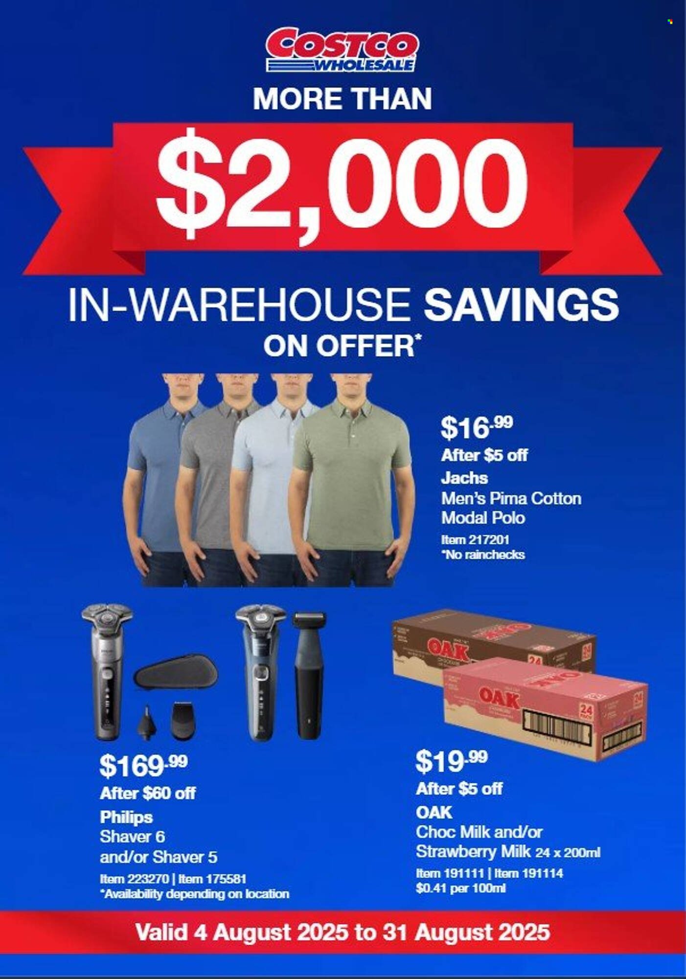 Costco catalogue (2025-08-04 - 2025-08-31) | 1