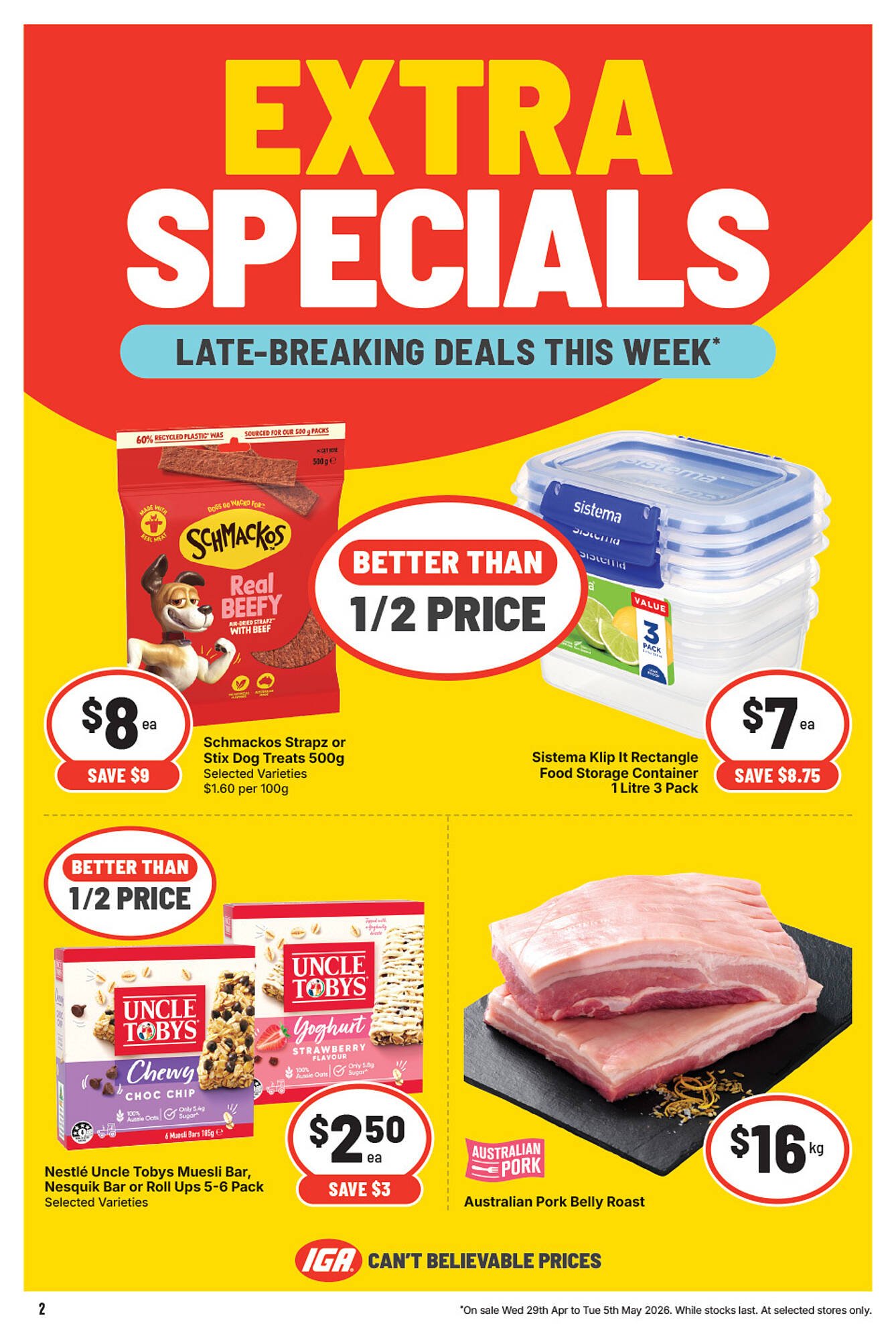 IGA catalogue (2026-04-29 - 2026-05-05) | 2