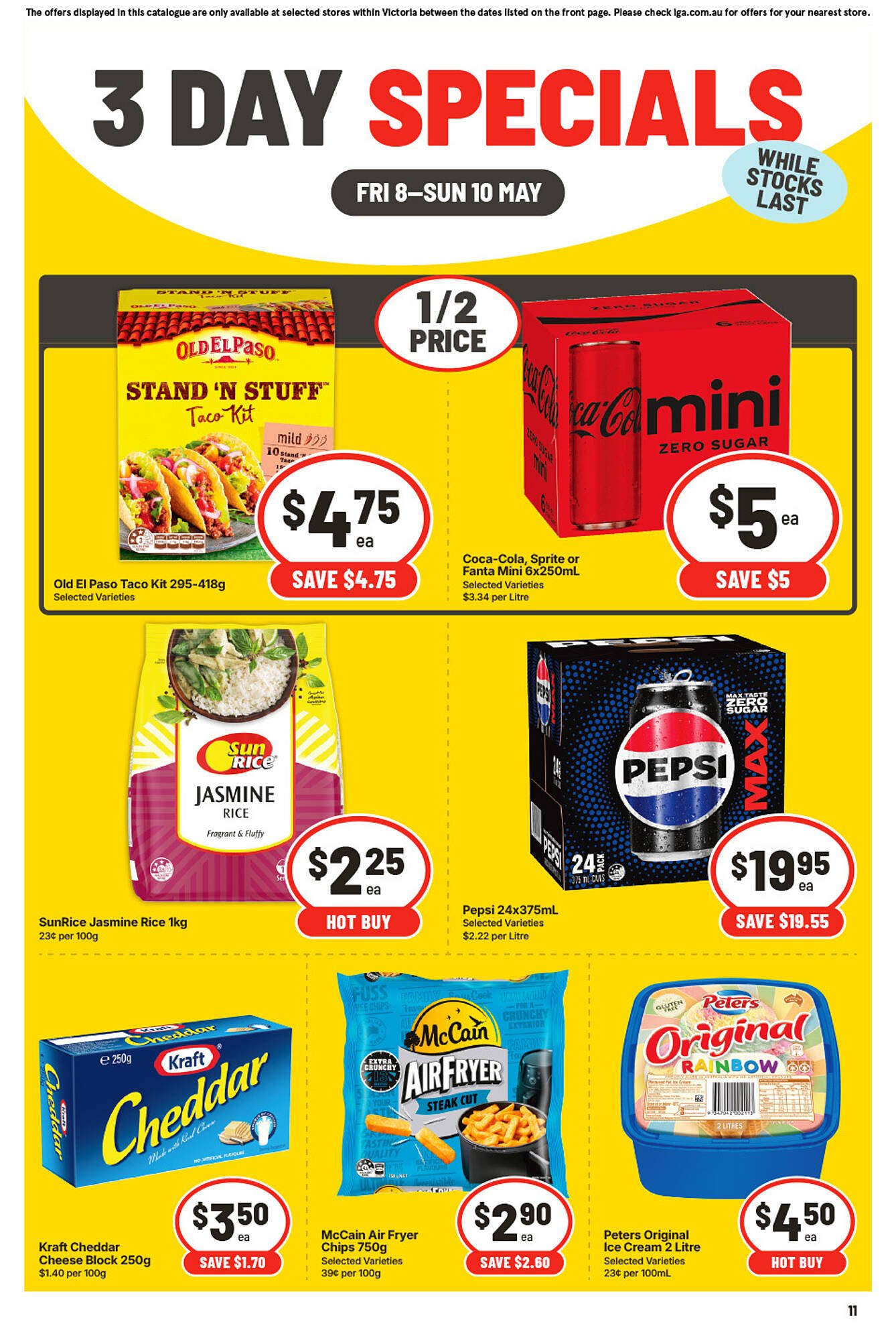 IGA catalogue (2026-05-08 - 2026-05-10) | 2