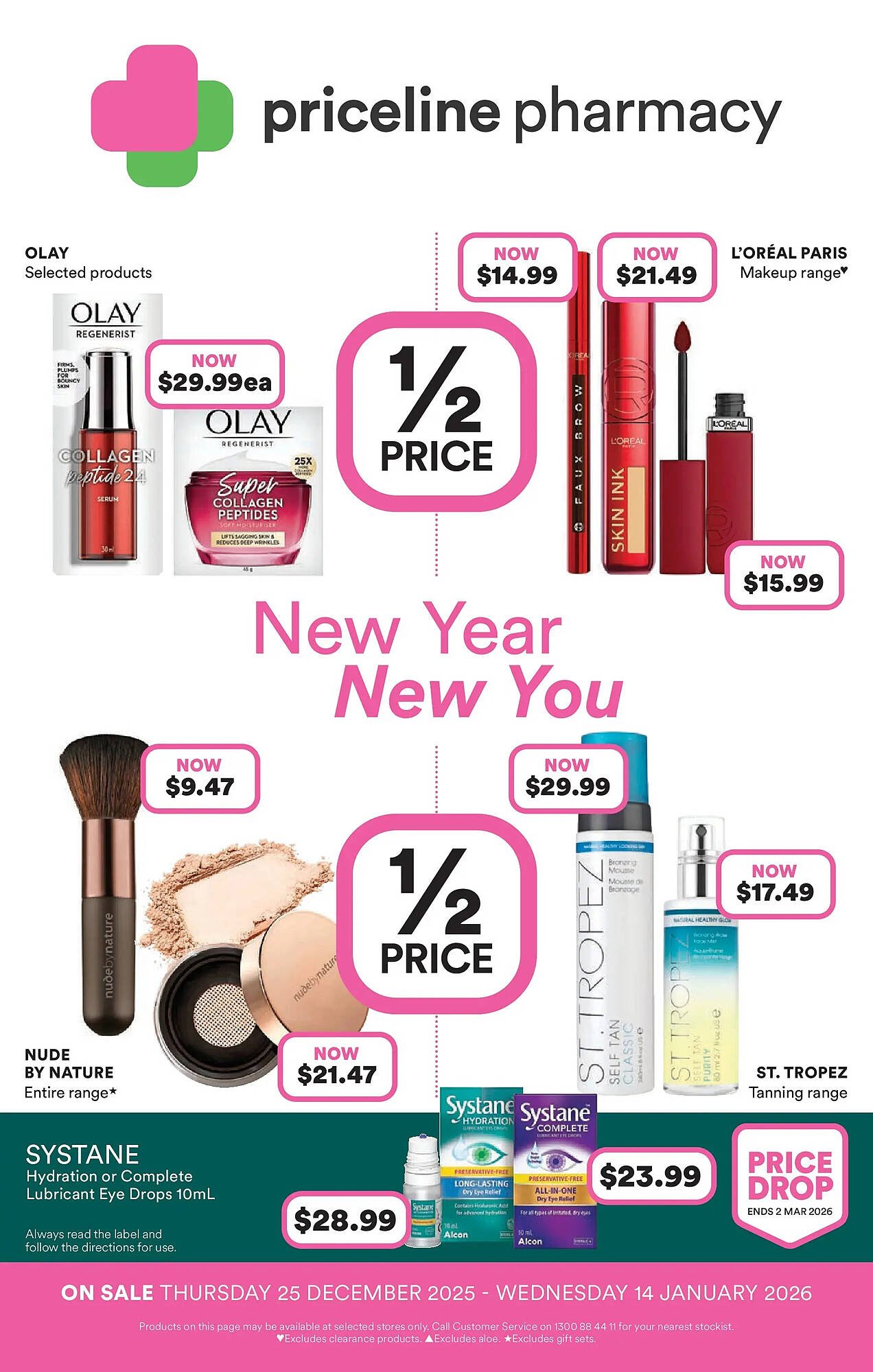 Priceline catalogue (2025-12-24 - 2026-01-14) | 1
