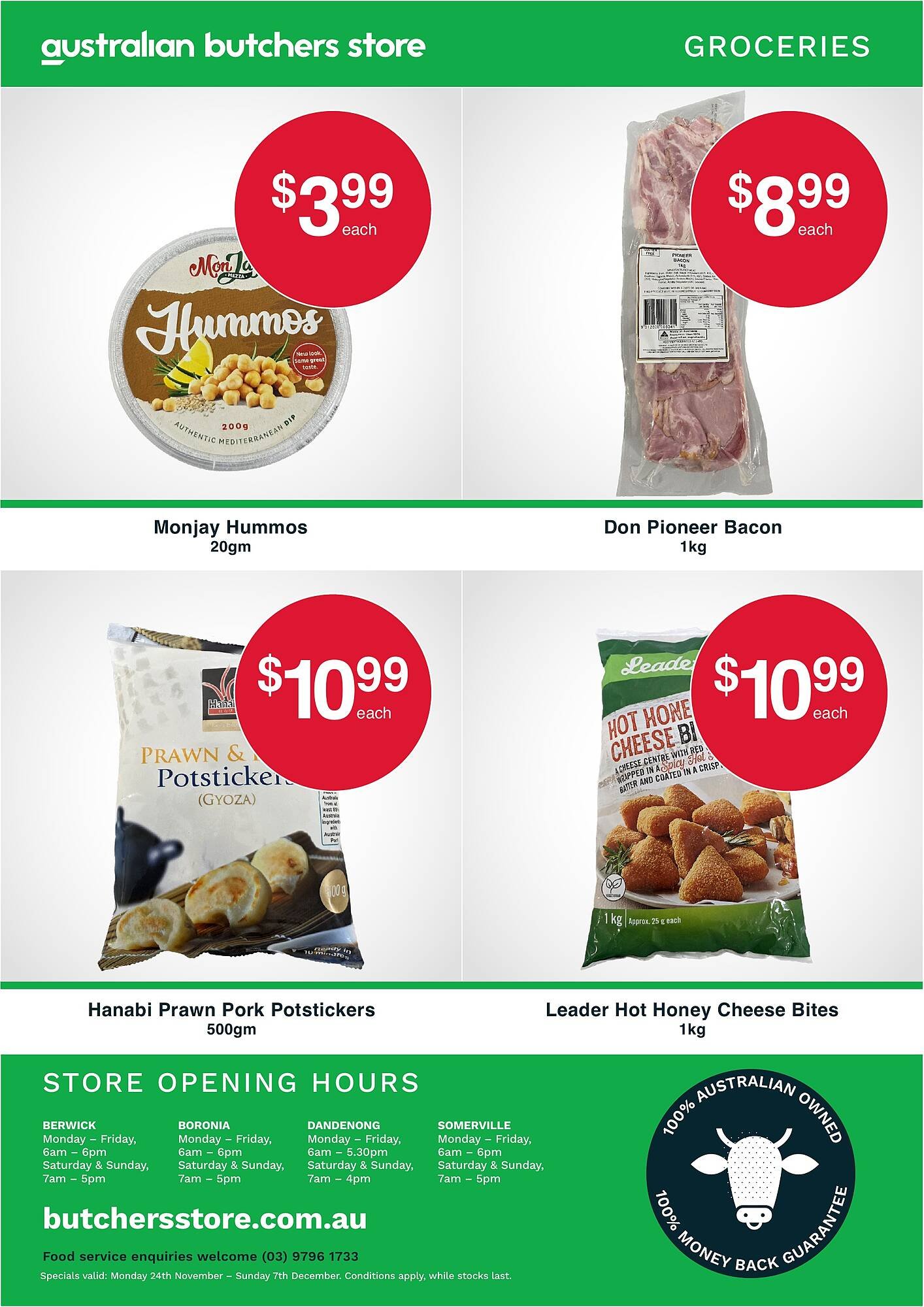 Australian Butchers catalogue (2025-11-24 - 2025-12-07)