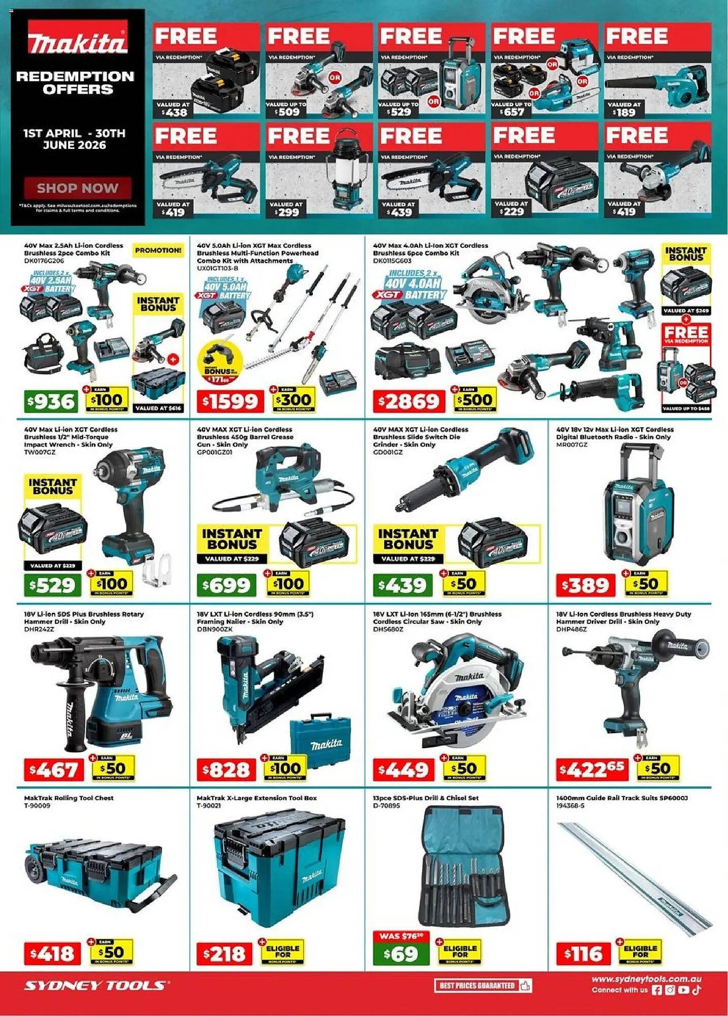 Sydney Tools catalogue (2026-04-30 - 2026-05-02) | 2