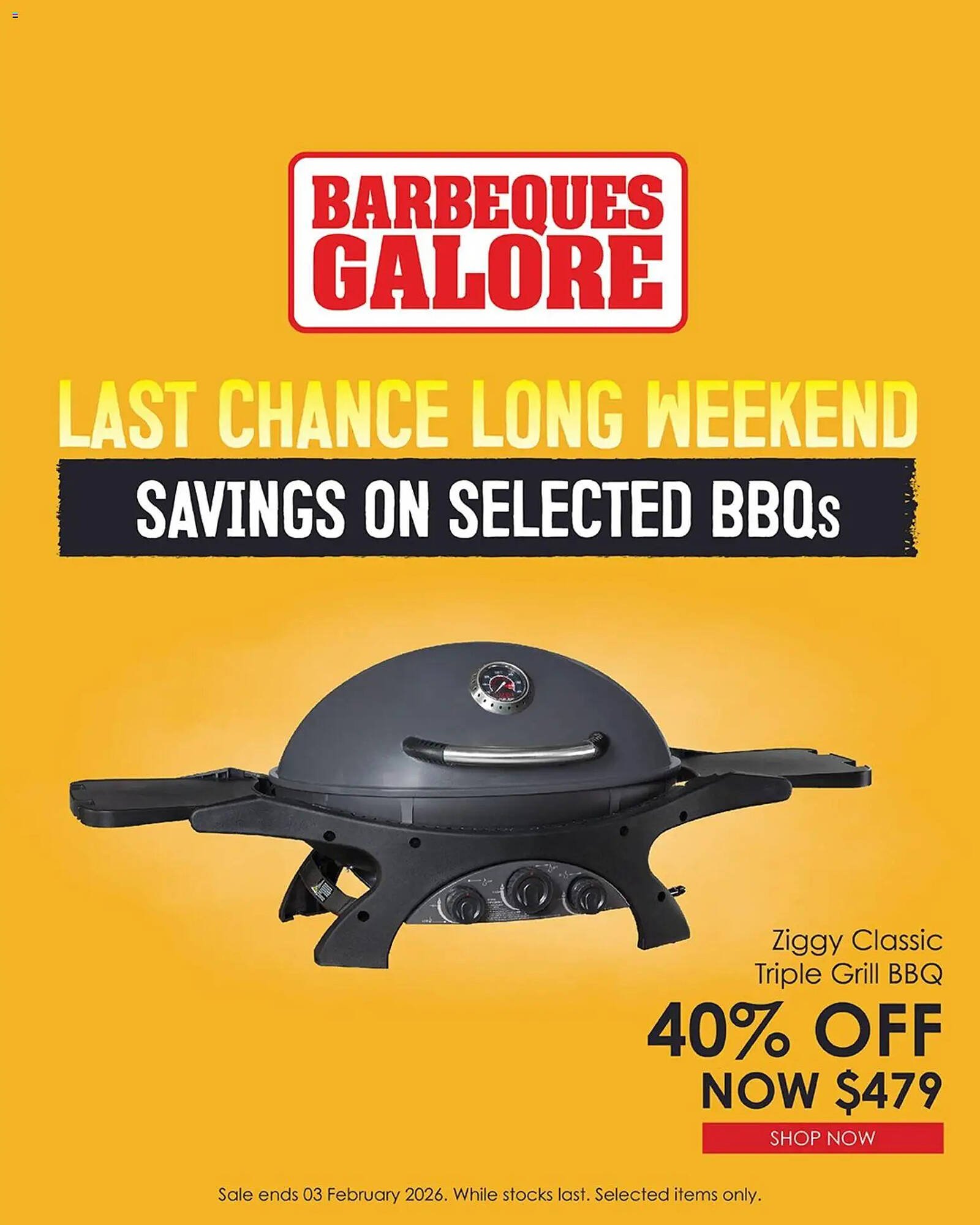 Barbeques Galore catalogue (2026-01-28 - 2026-02-03) | 4