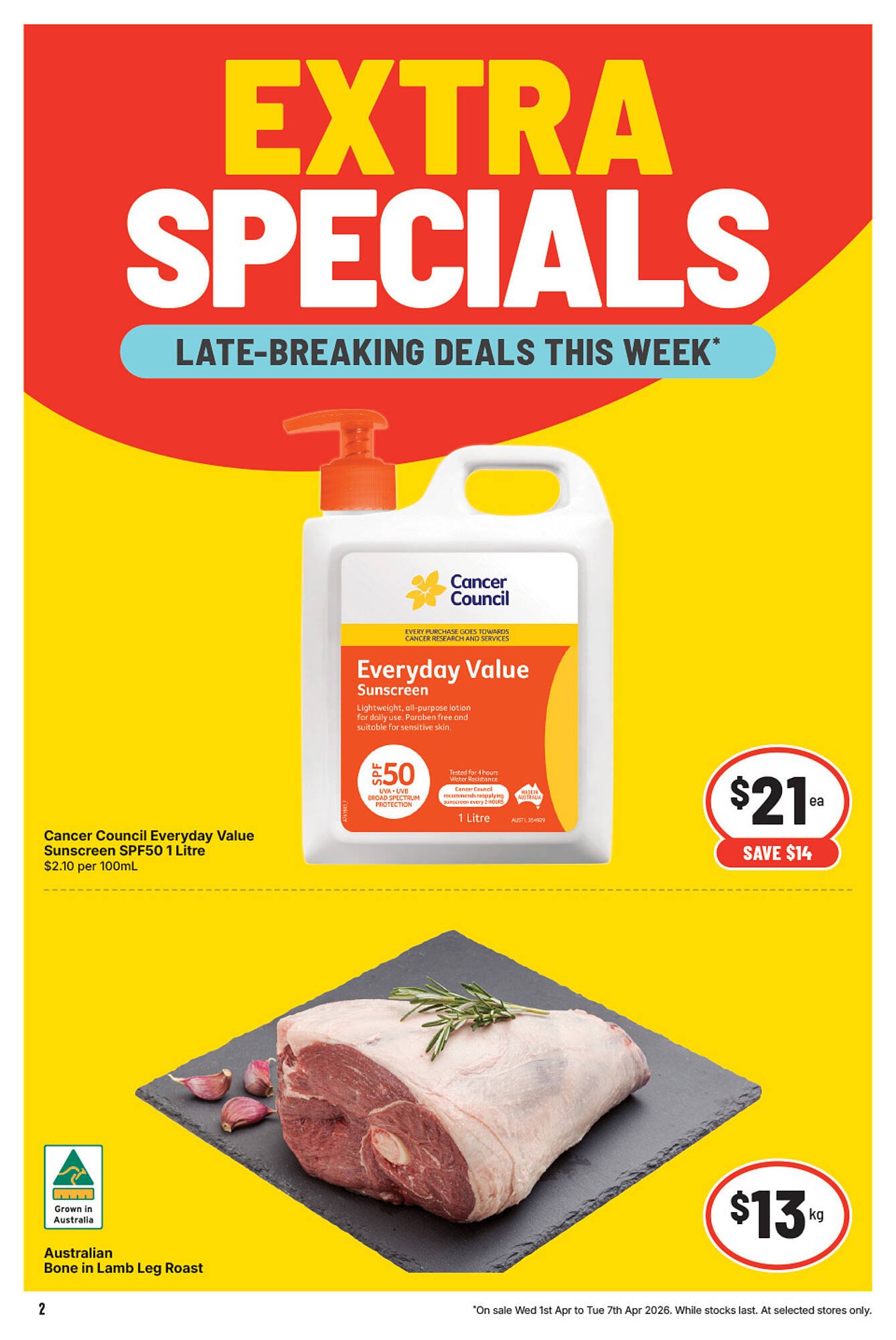 IGA catalogue (2026-04-01 - 2026-04-07) | 2