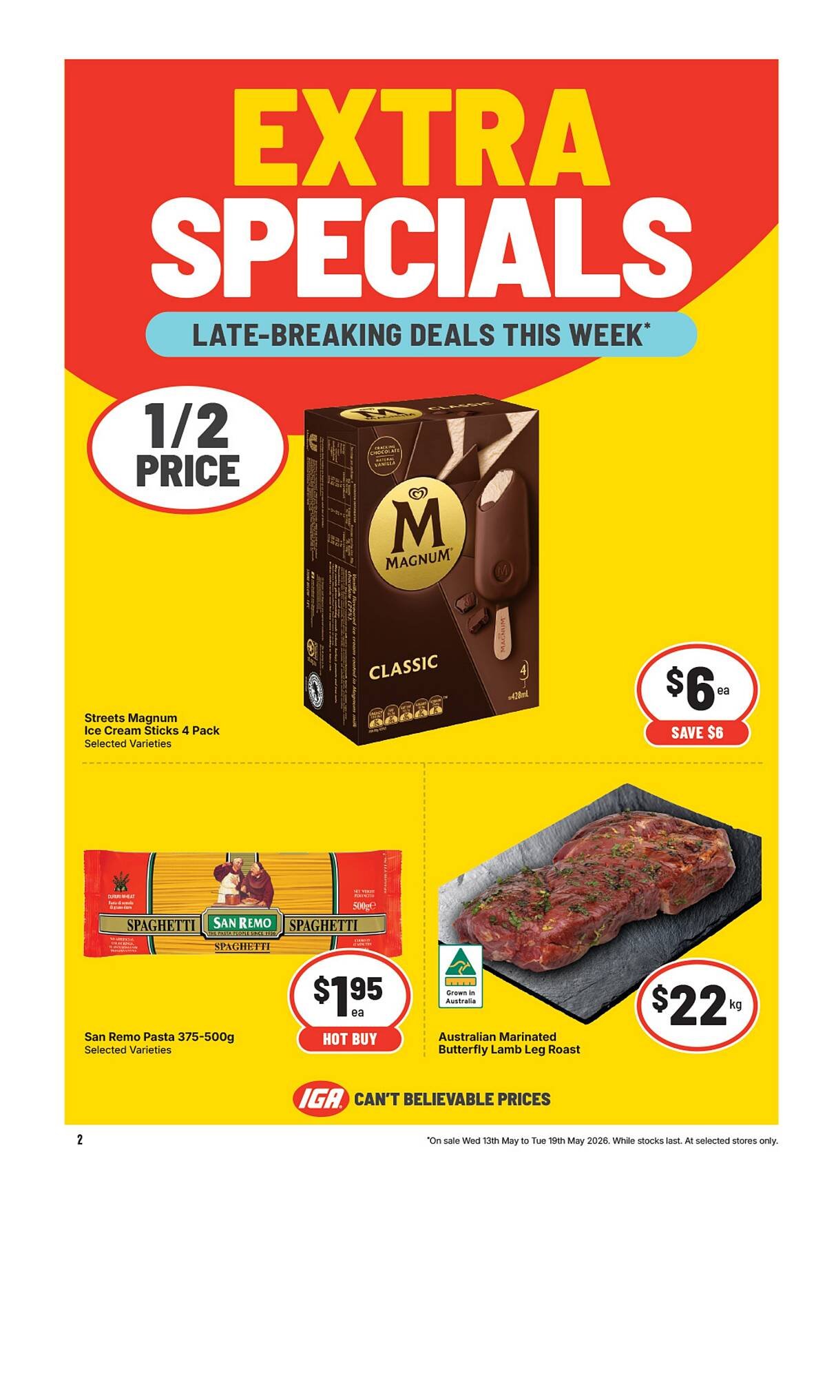 IGA catalogue (2026-05-13 - 2026-05-19) | 2
